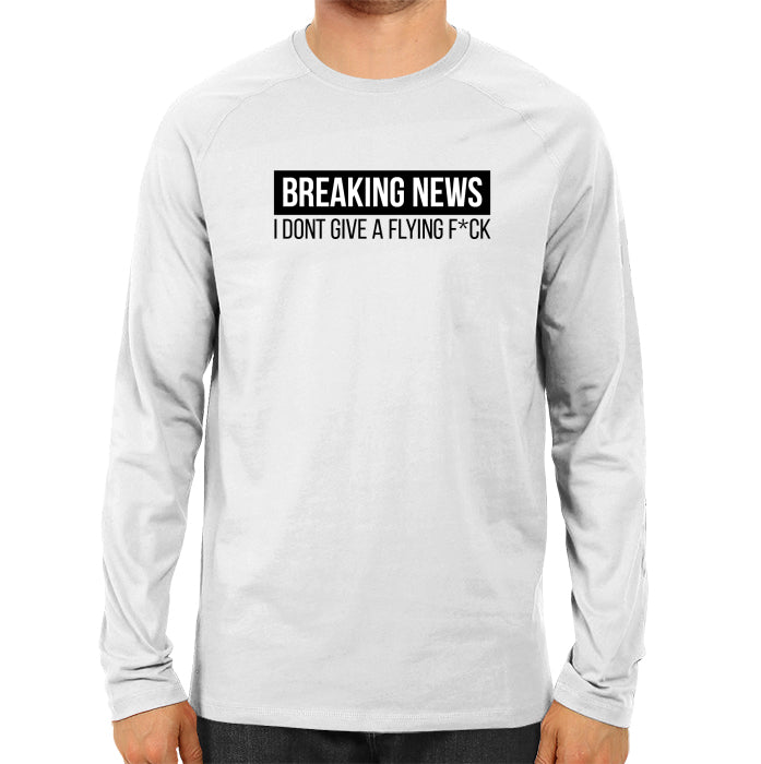 Breaking News - Men's Full Sleeve T-shirt