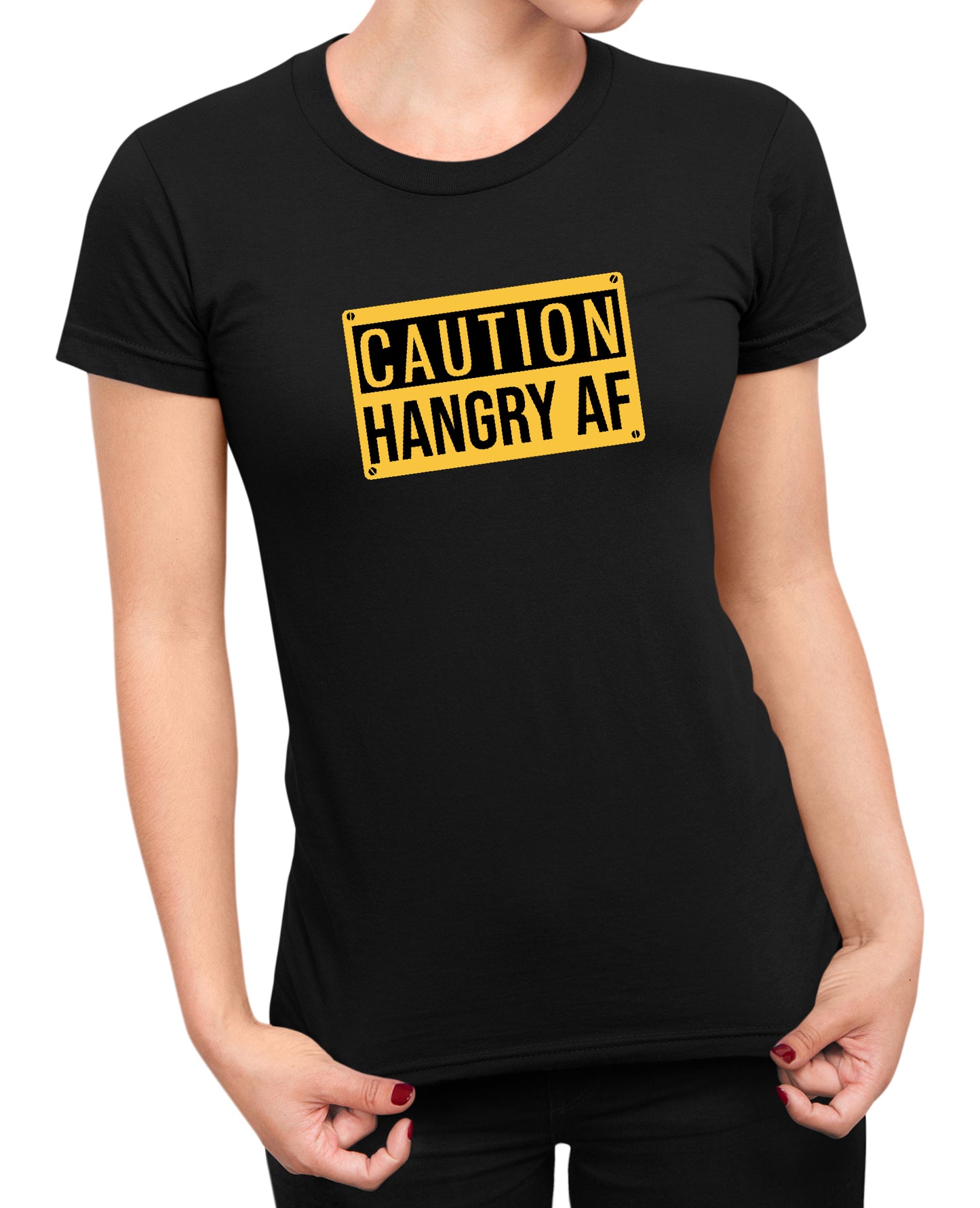 Caution Hangry AF - Women's T-shirt