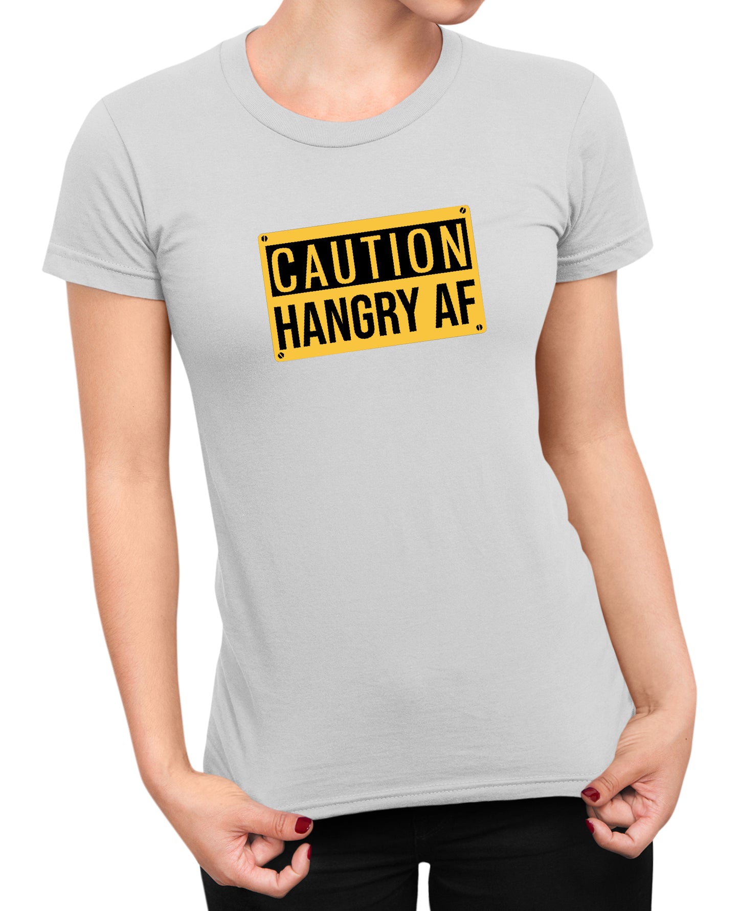 Caution Hangry AF - Women's T-shirt