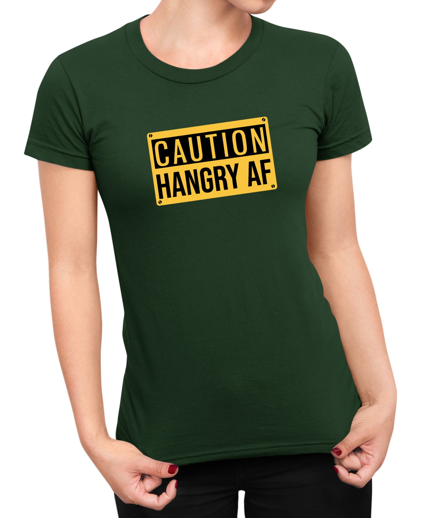 Caution Hangry AF - Women's T-shirt