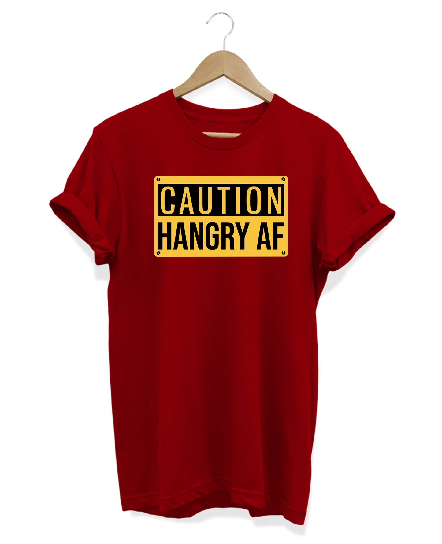 Caution Hangry AF - Women's Baggy T-shirt