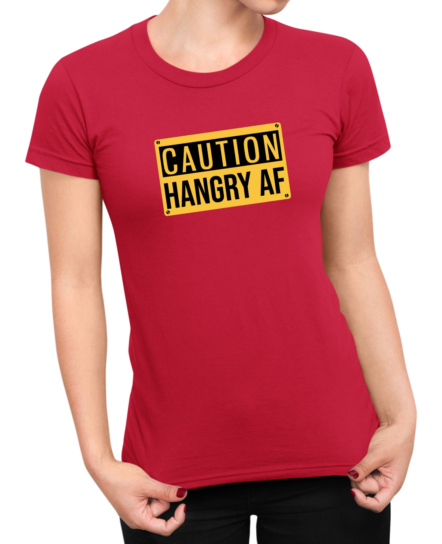 Caution Hangry AF - Women's T-shirt
