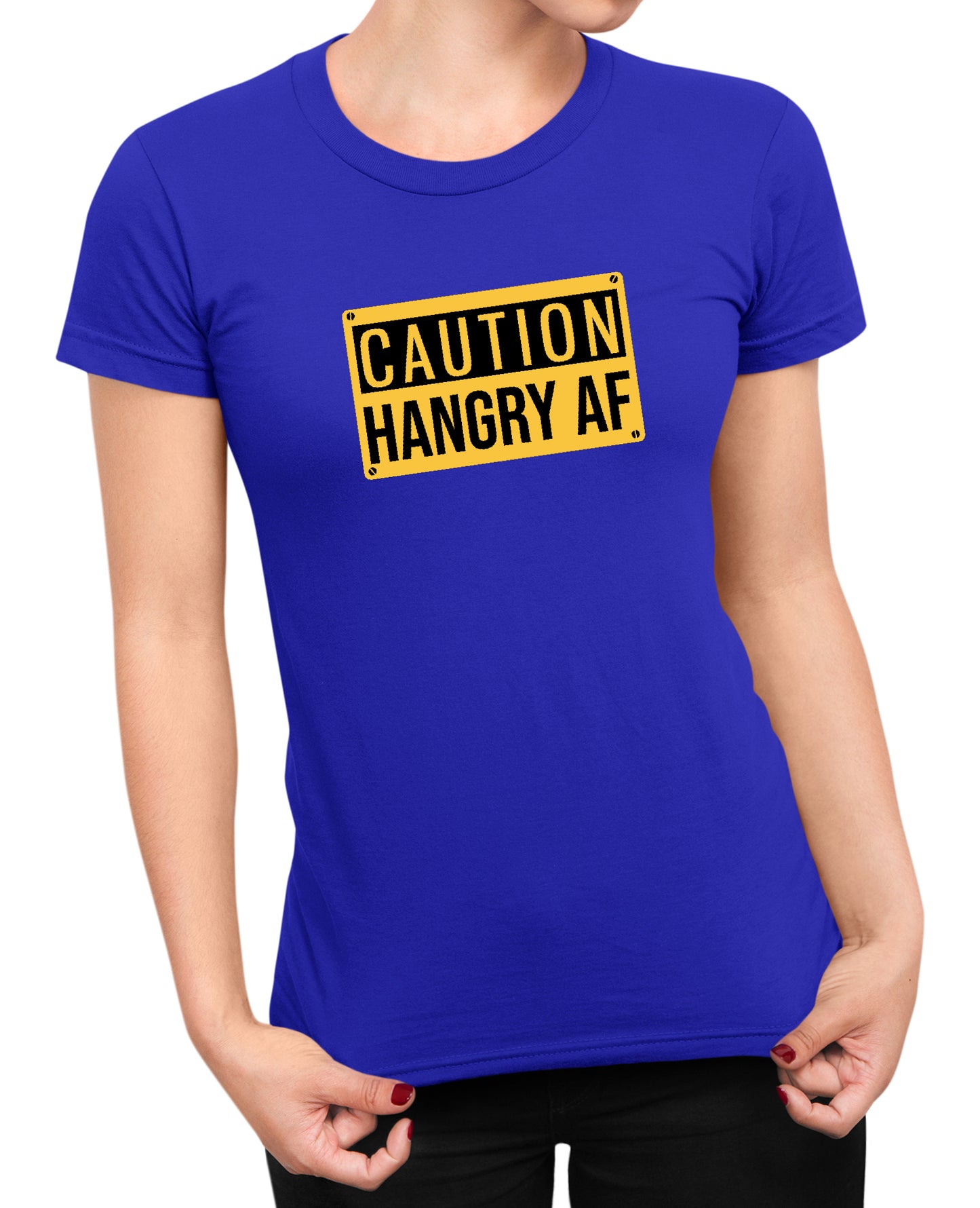Caution Hangry AF - Women's T-shirt