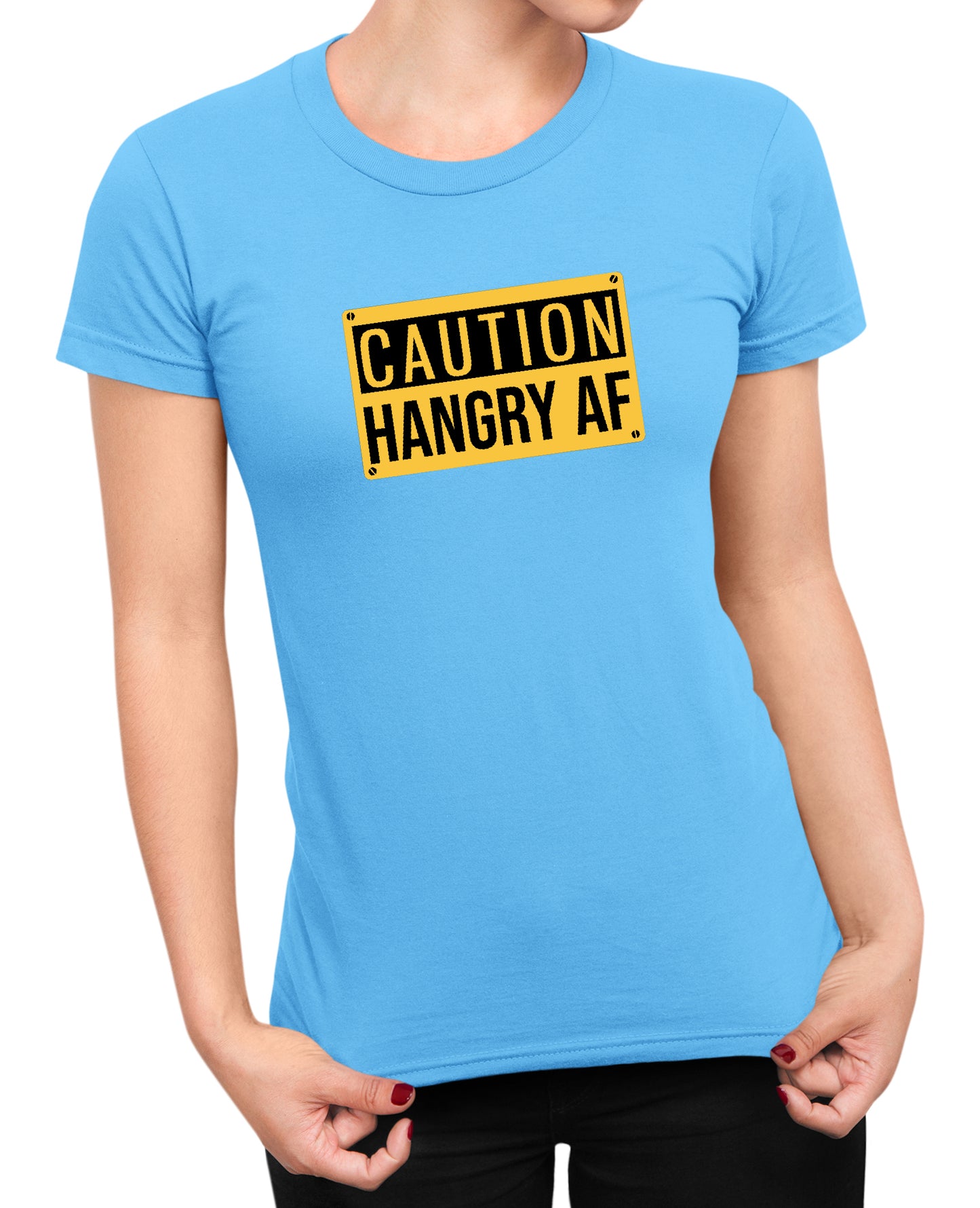 Caution Hangry AF - Women's T-shirt