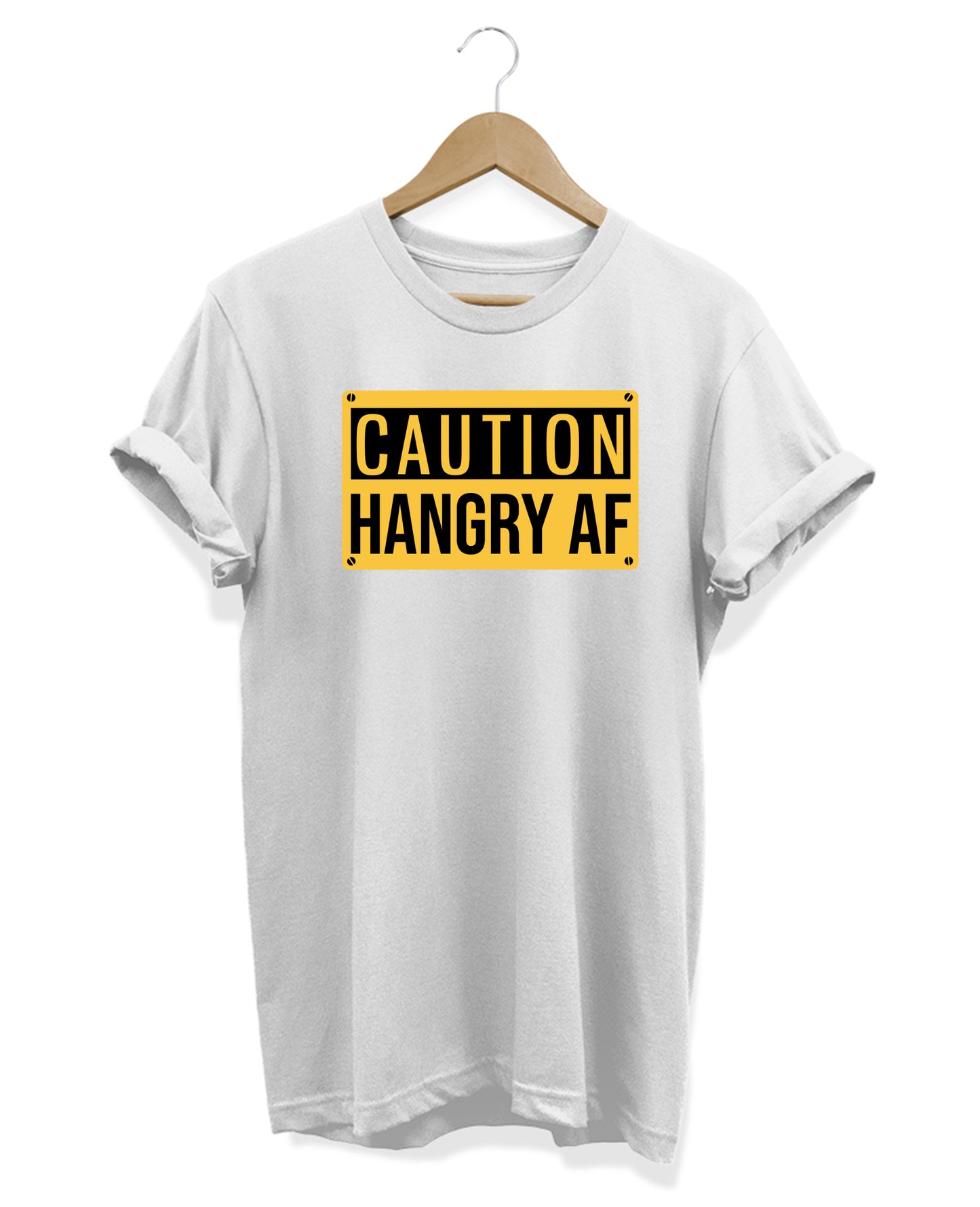 Caution Hangry AF - Women's Baggy T-shirt