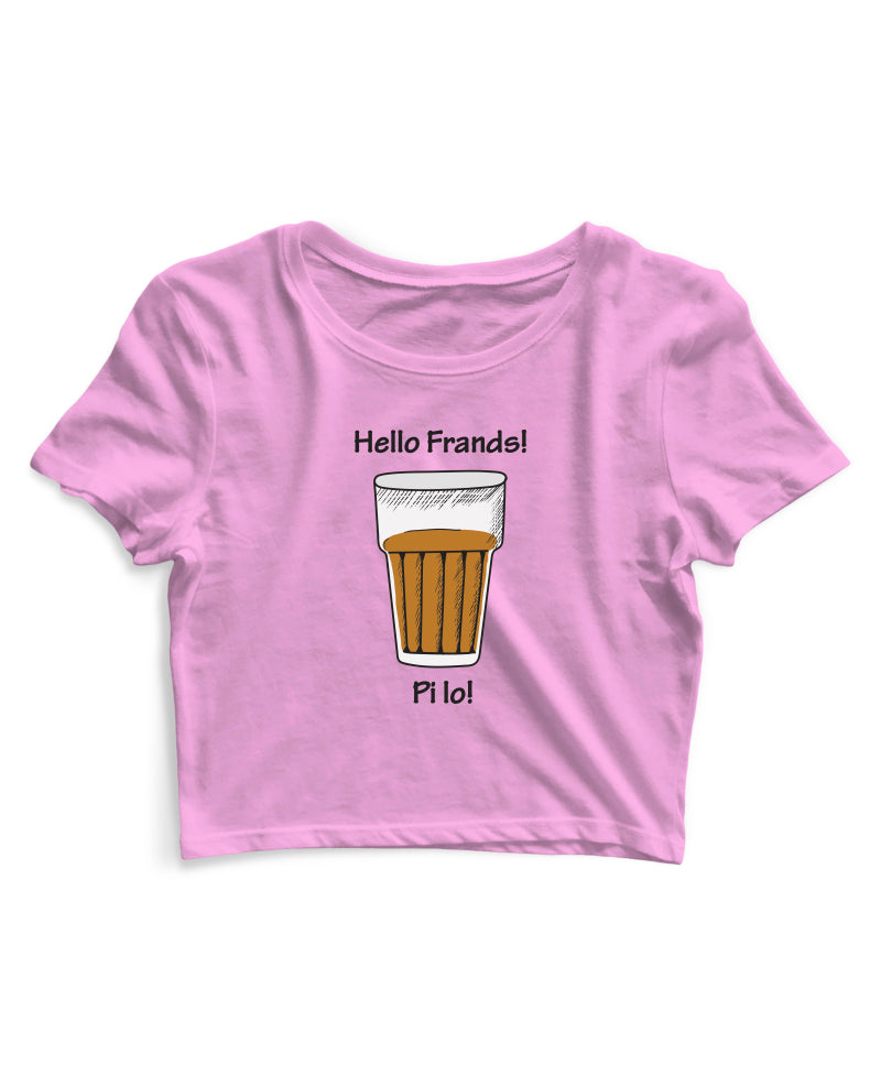 Hello Frands! Chai Pi Lo - Women's Crop Top