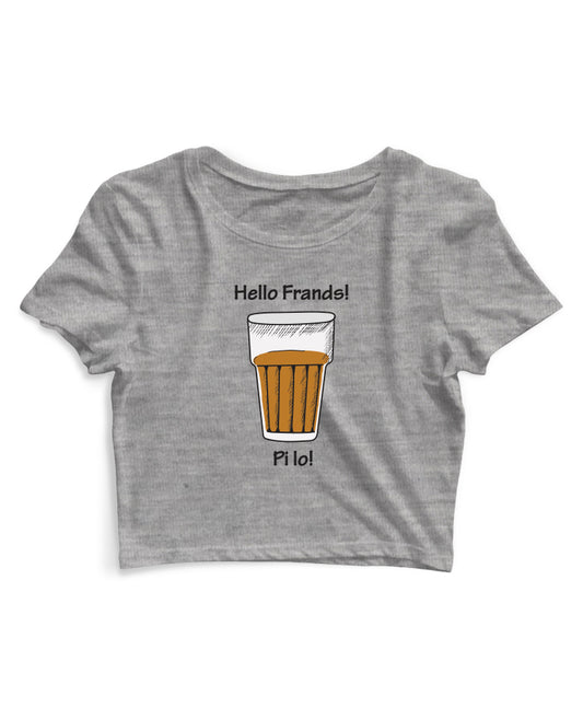Hello Frands! Chai Pi Lo - Women's Crop Top