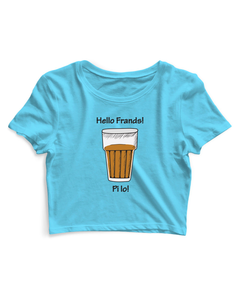 Hello Frands! Chai Pi Lo - Women's Crop Top