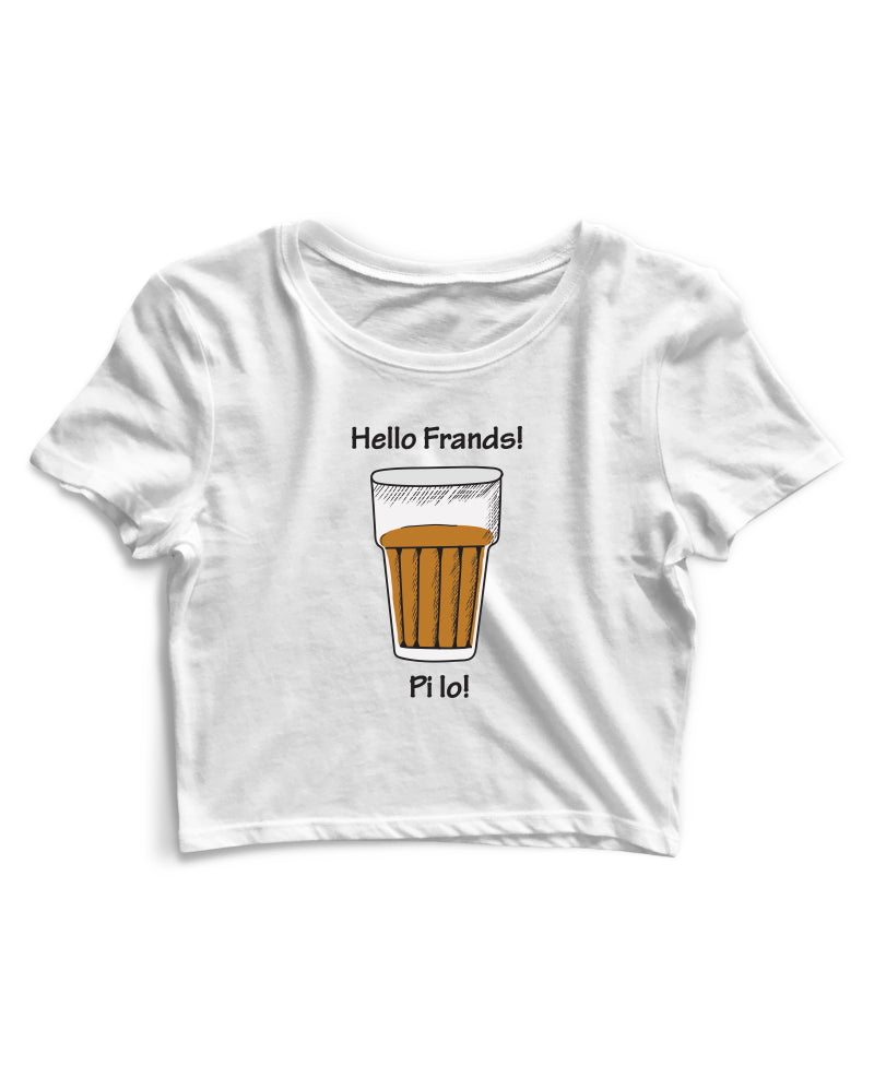 Hello Frands! Chai Pi Lo - Women's Crop Top