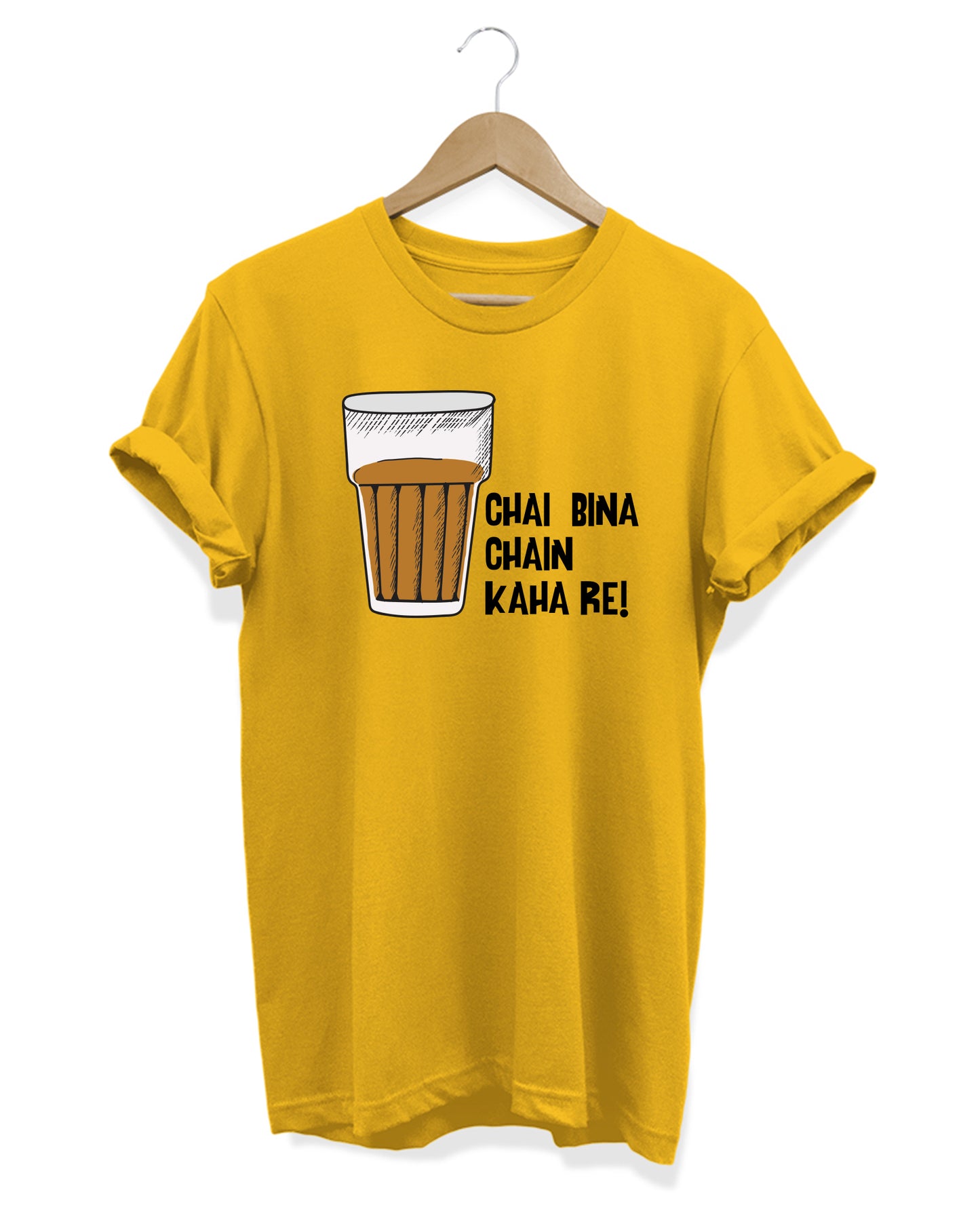 Chai Bina Chain Kaha Re - Women's Baggy T-shirt
