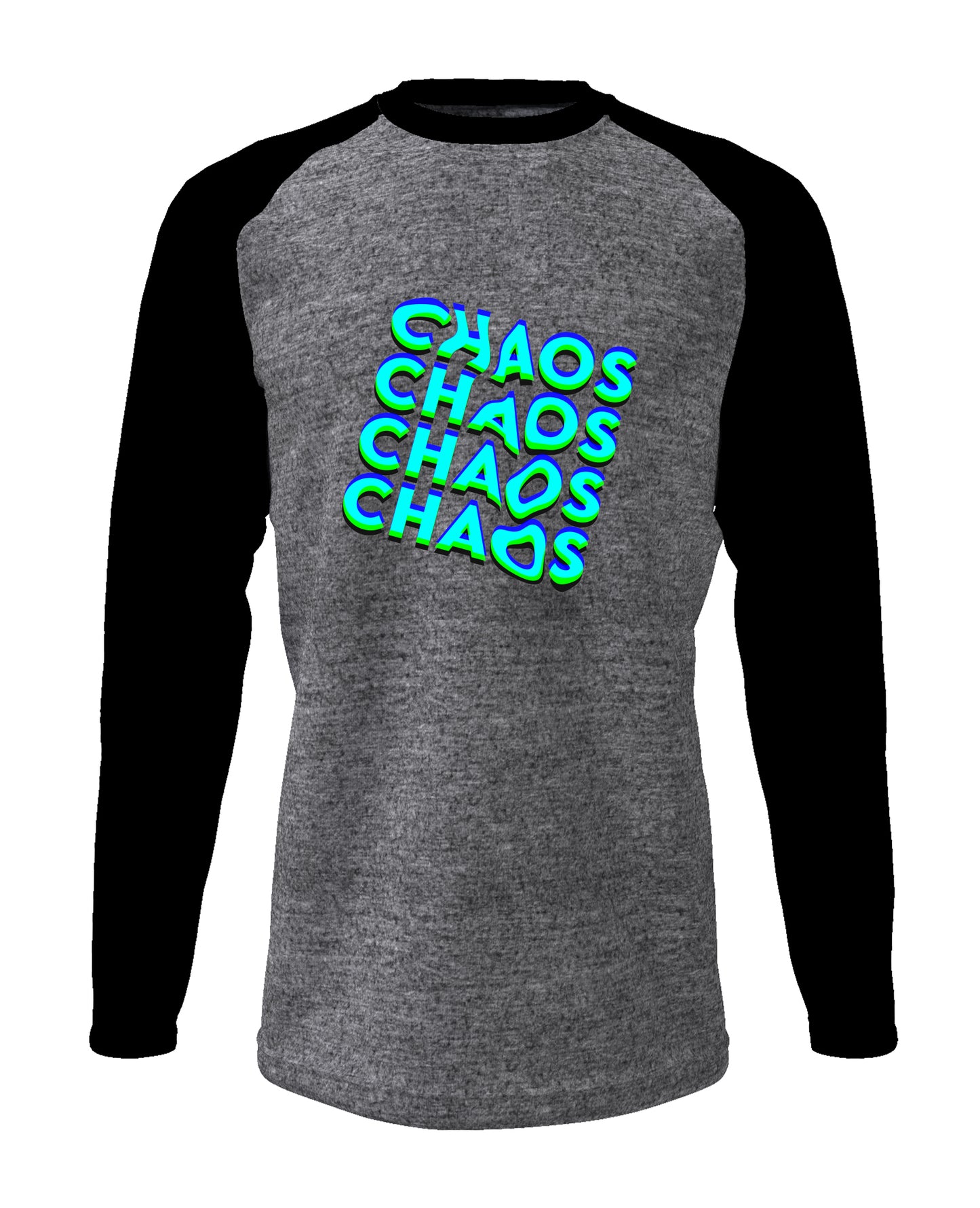 Chaos - Men’s Full Sleeve Raglan T-shirt