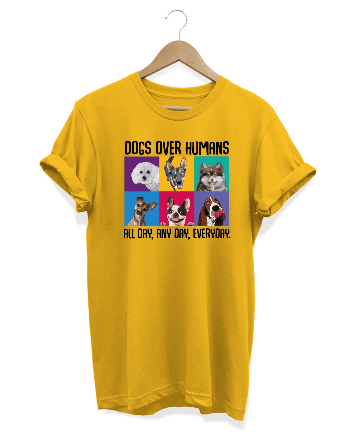 Dogs Over Humans - Men's T-shirt