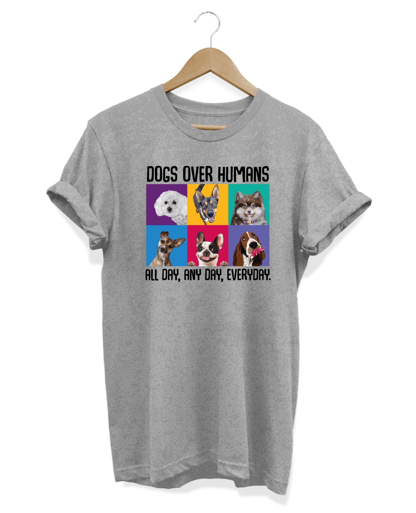 Dogs Over Humans - Men's T-shirt