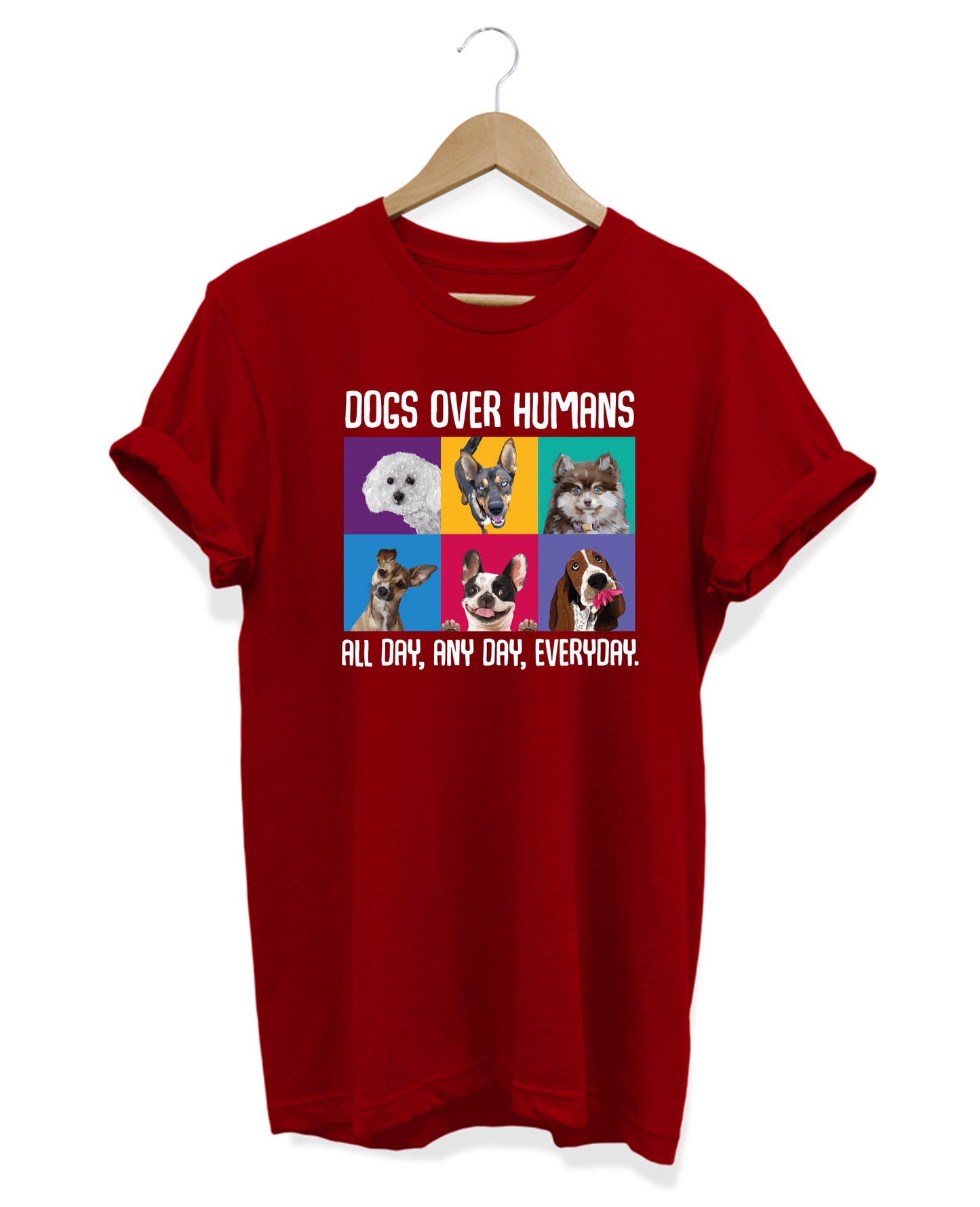Dogs Over Humans - Men's T-shirt