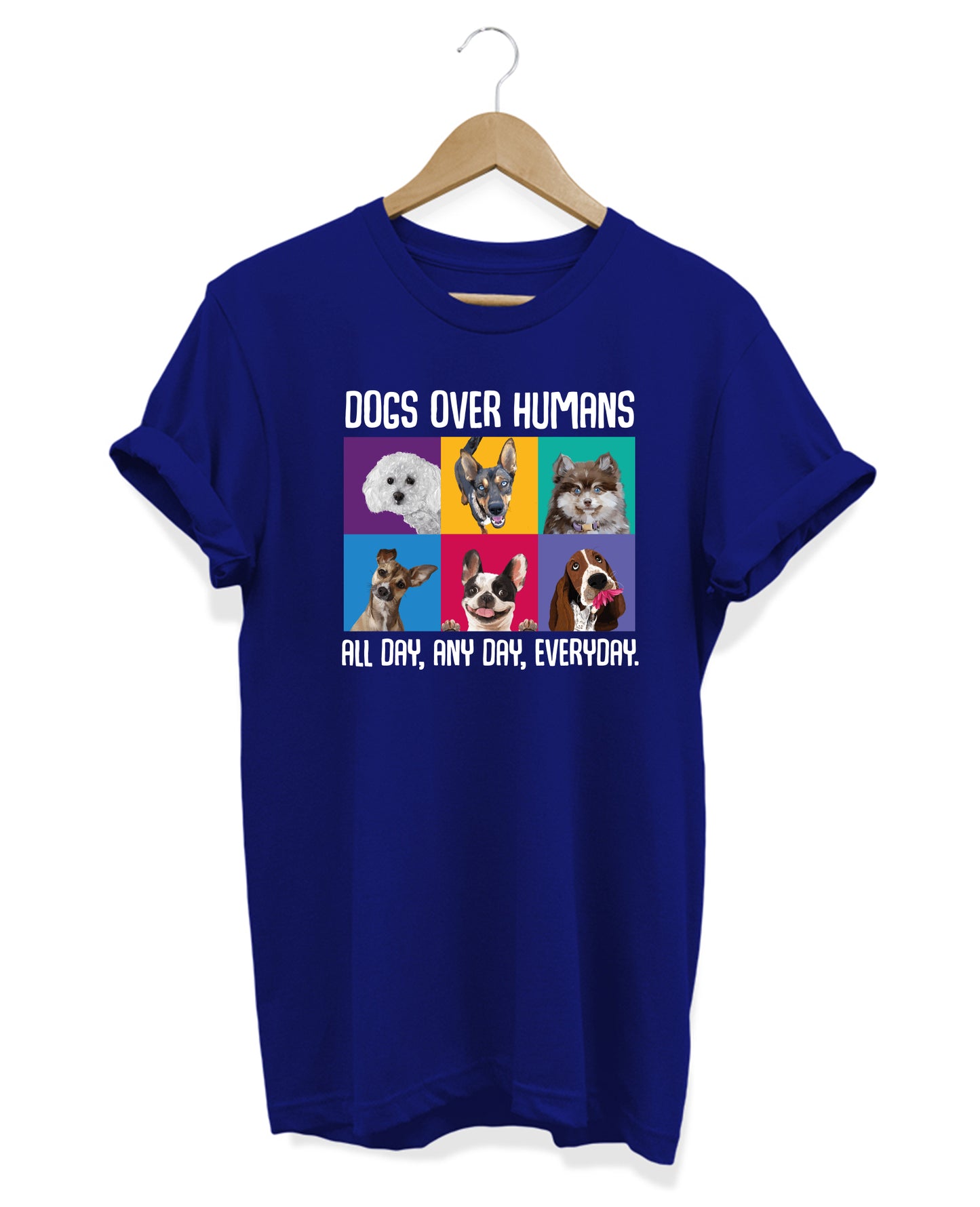 Dogs Over Humans - Men's T-shirt