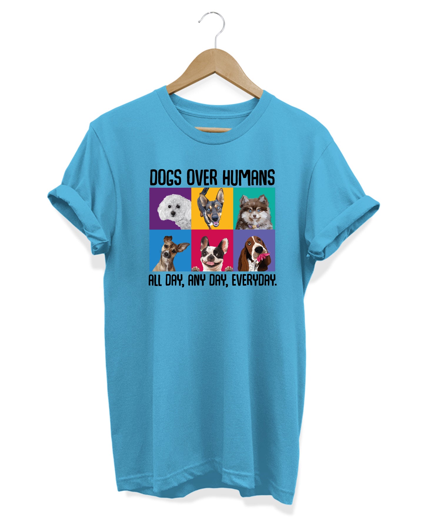 Dogs Over Humans - Men's T-shirt
