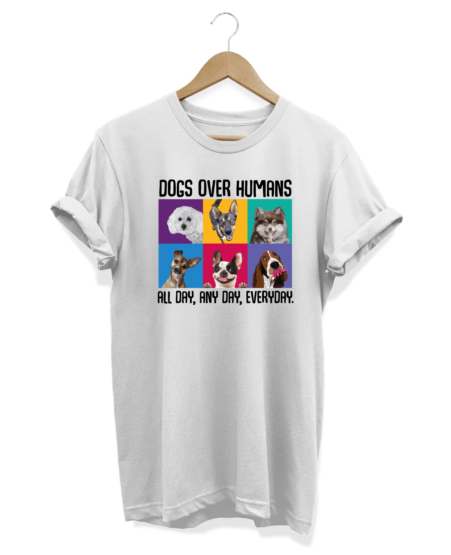 Dogs Over Humans - Men's T-shirt