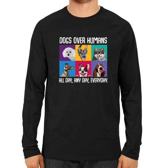 Dogs Over Humans - Men's Full Sleeve T-shirt