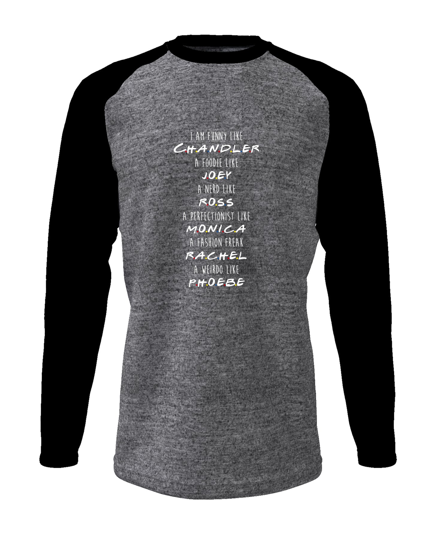 Friends - Men’s Full Sleeve Raglan T-shirt