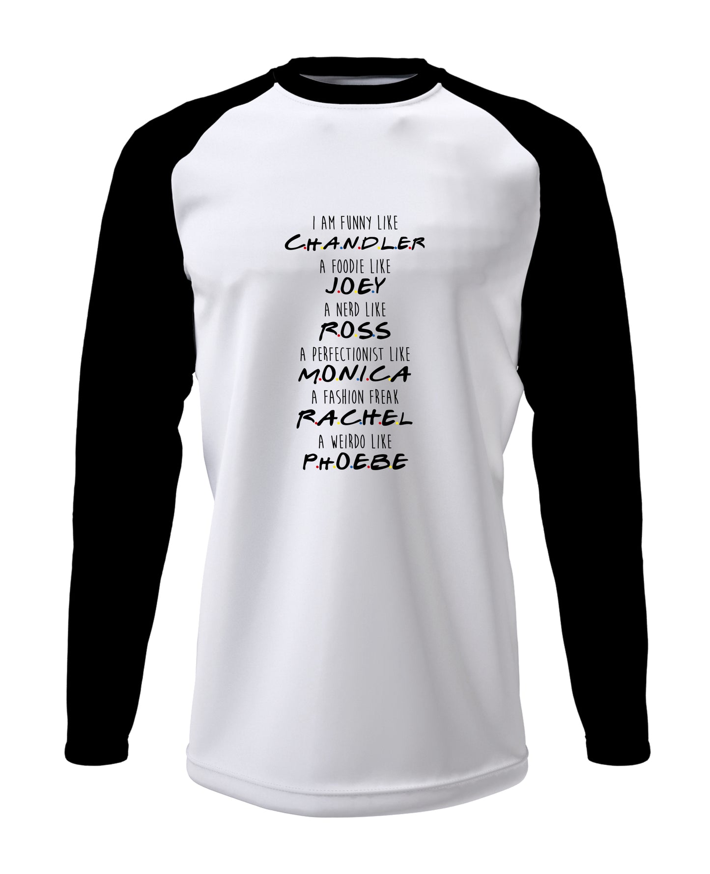Friends - Men’s Full Sleeve Raglan T-shirt