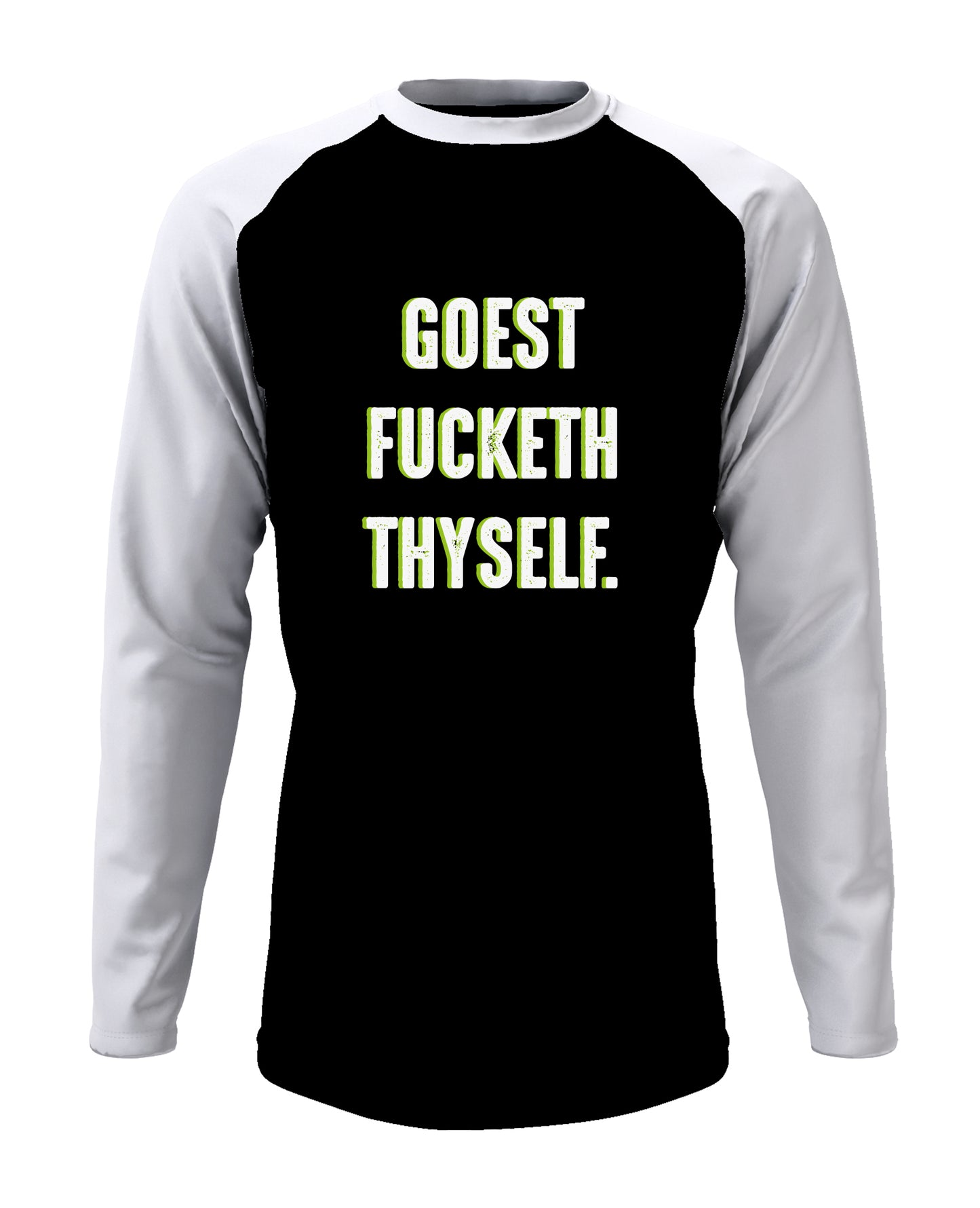 Goest Fucketh Thyself - Men’s Full Sleeve Raglan T-shirt