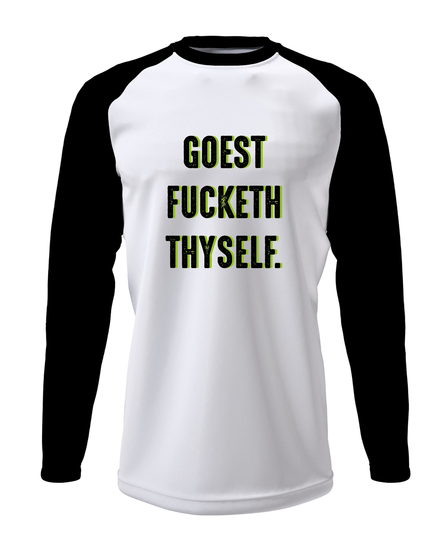 Goest Fucketh Thyself - Men’s Full Sleeve Raglan T-shirt