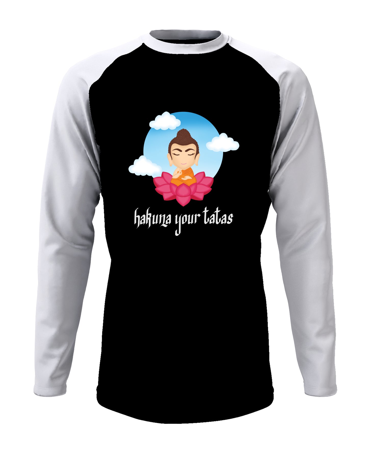 Hakuna Your Tatas - Men’s Full Sleeve Raglan T-shirt