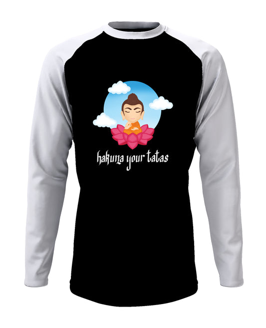 Hakuna Your Tatas - Men’s Full Sleeve Raglan T-shirt