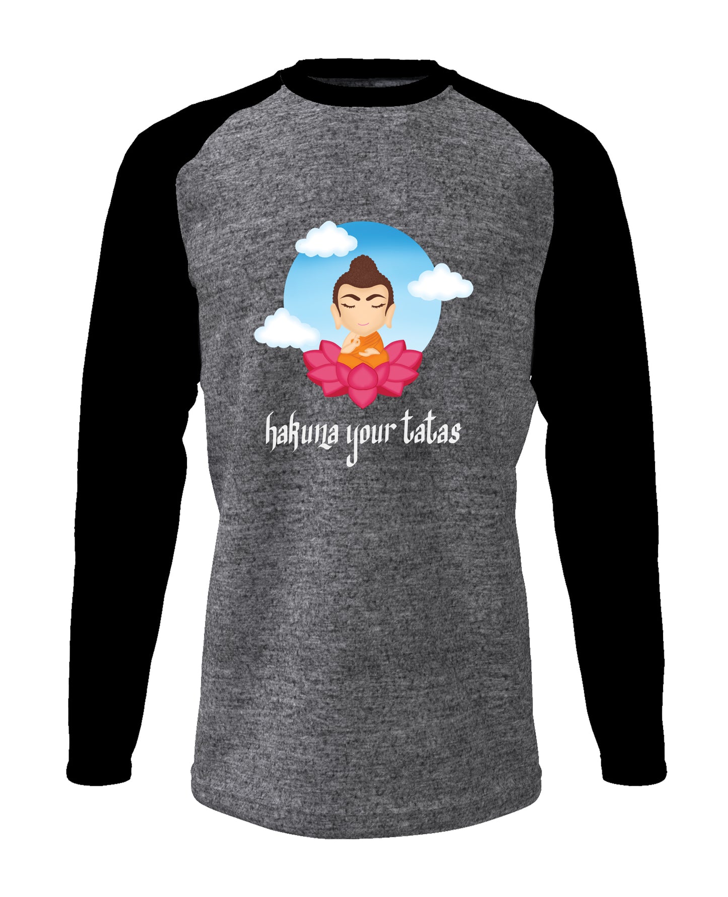 Hakuna Your Tatas - Men’s Full Sleeve Raglan T-shirt