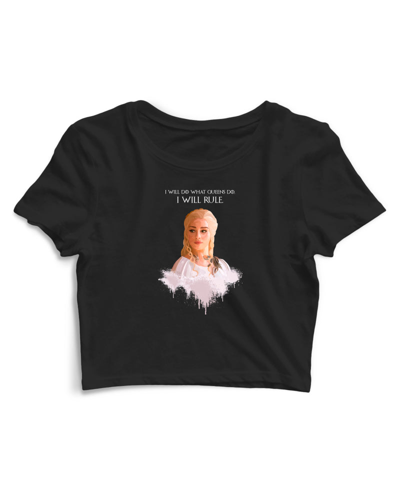 I Will Rule - Women's Crop Top