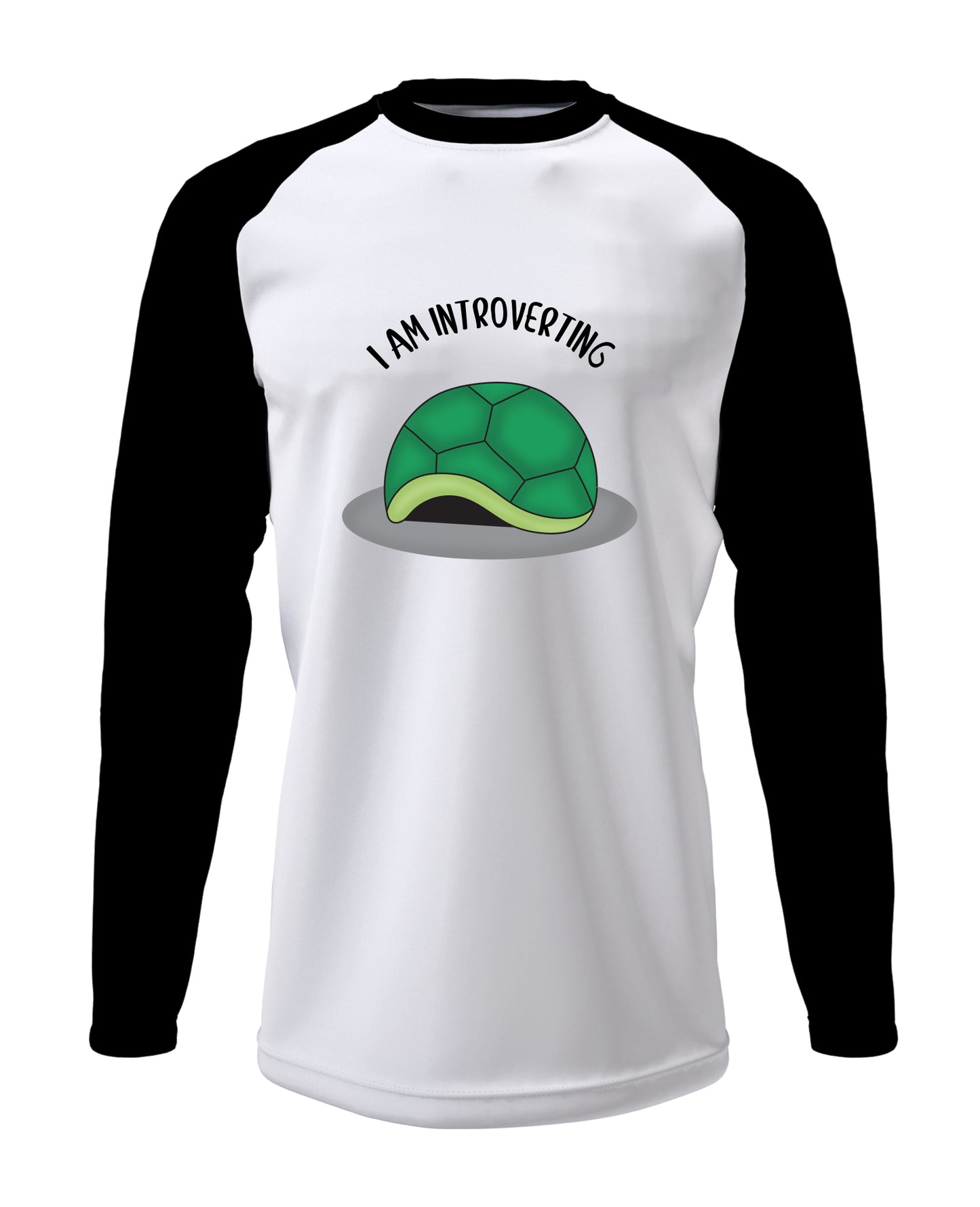 I Am Introverting - Men’s Full Sleeve Raglan T-shirt