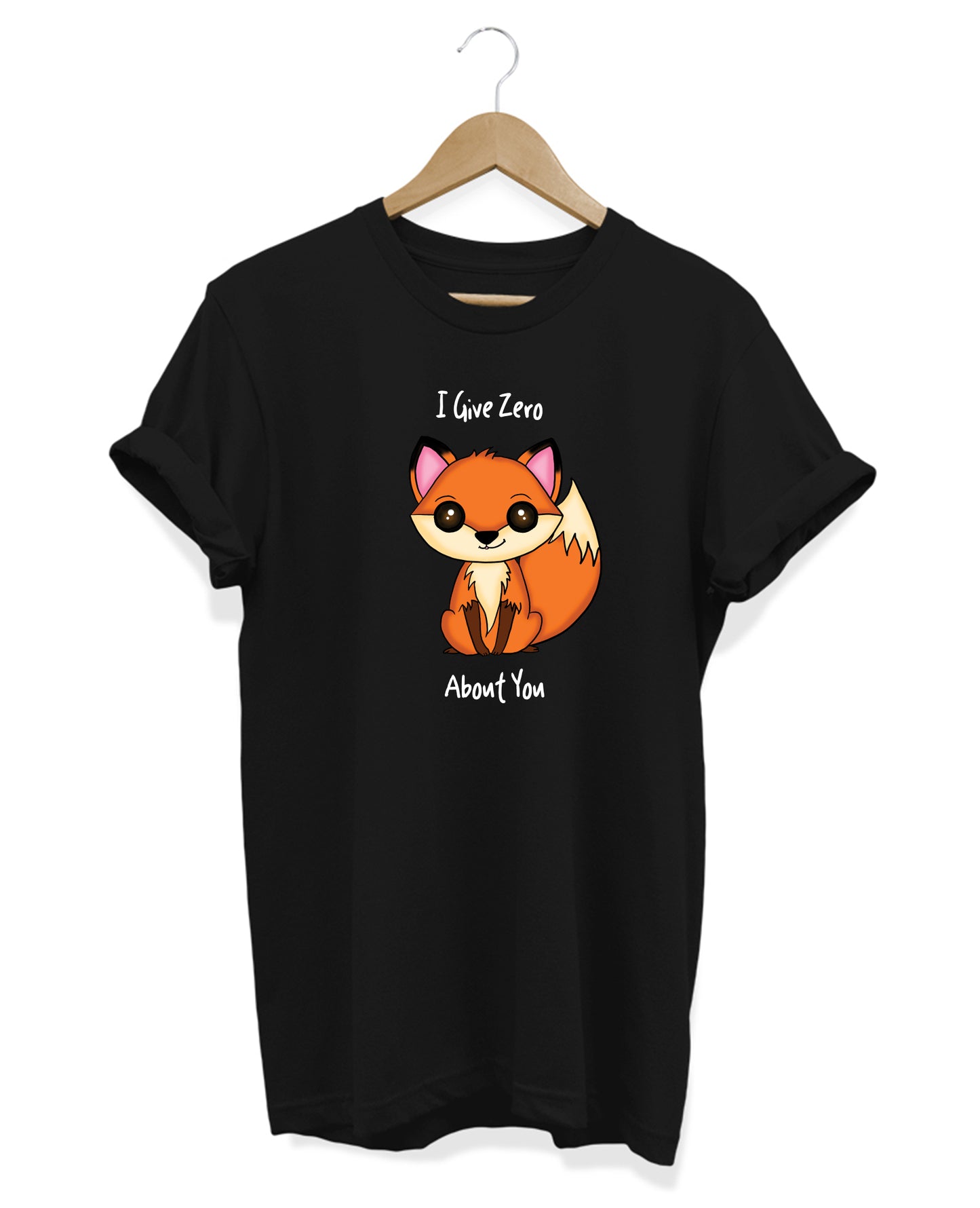 I Give Zero Fox - Women's Baggy T-shirt