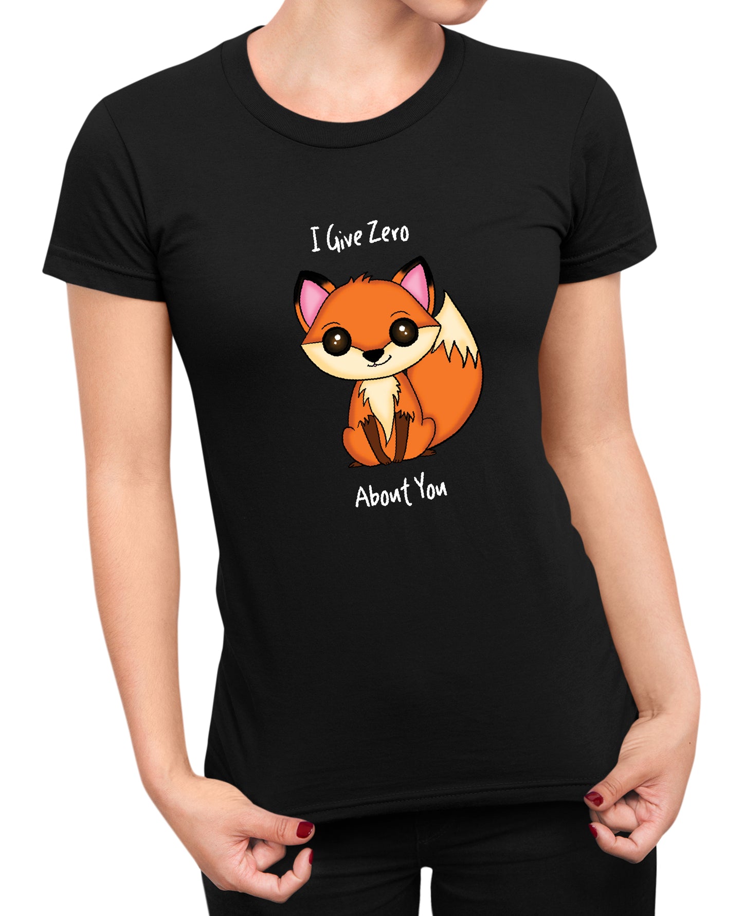 I Give Zero Fox - Women's T-shirt