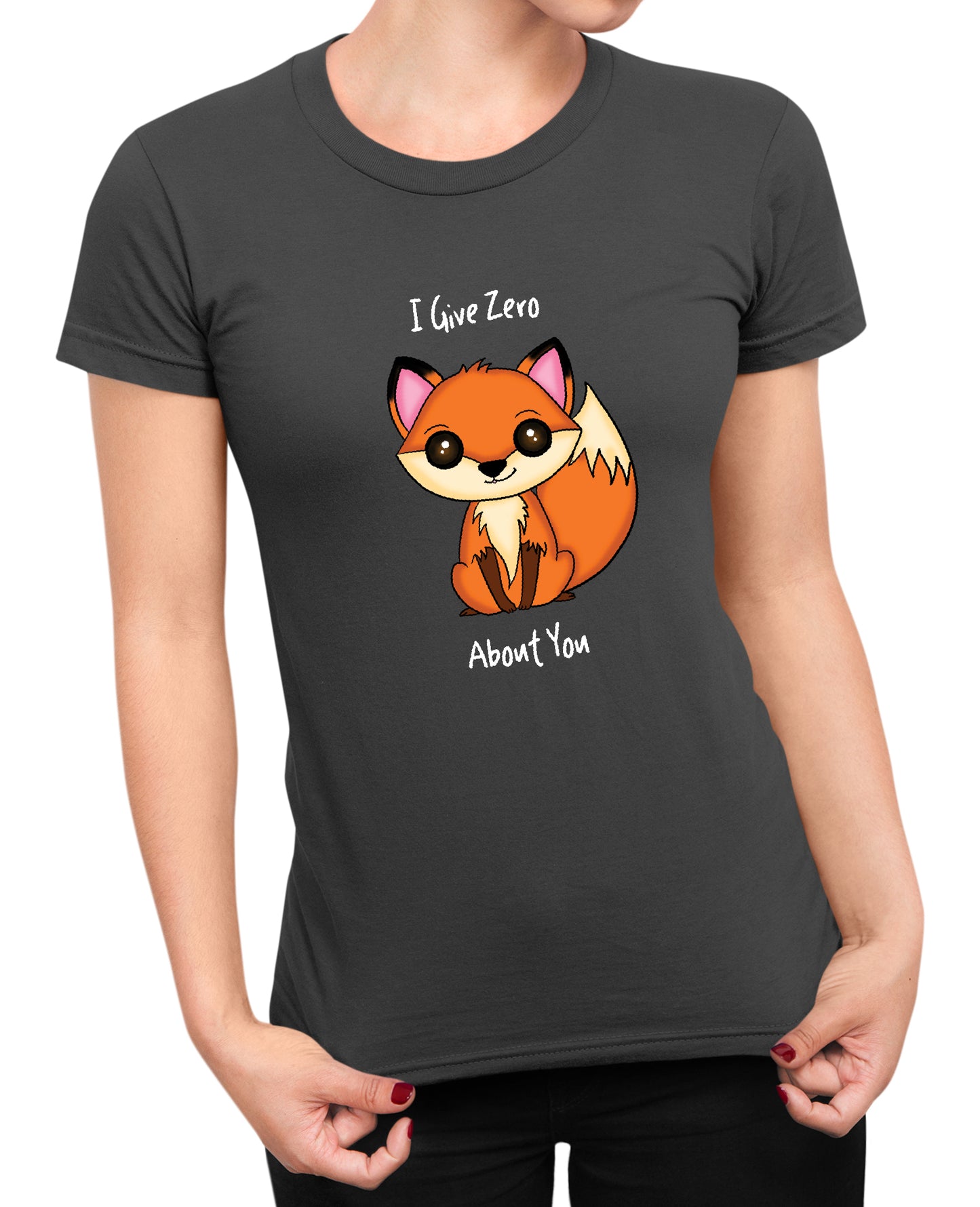 I Give Zero Fox - Women's T-shirt