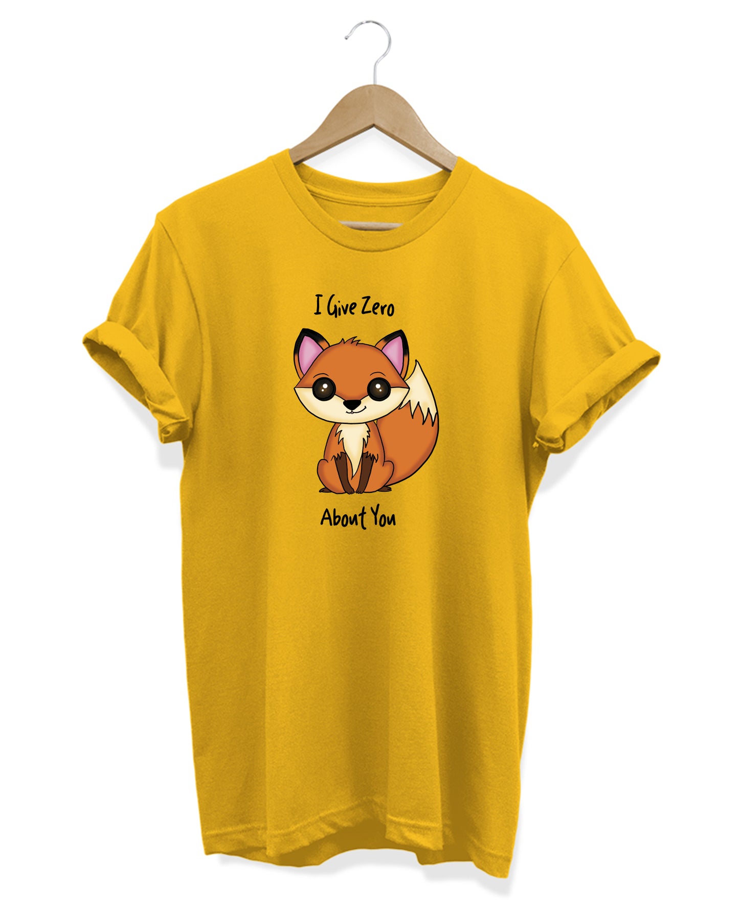 I Give Zero Fox - Women's Baggy T-shirt