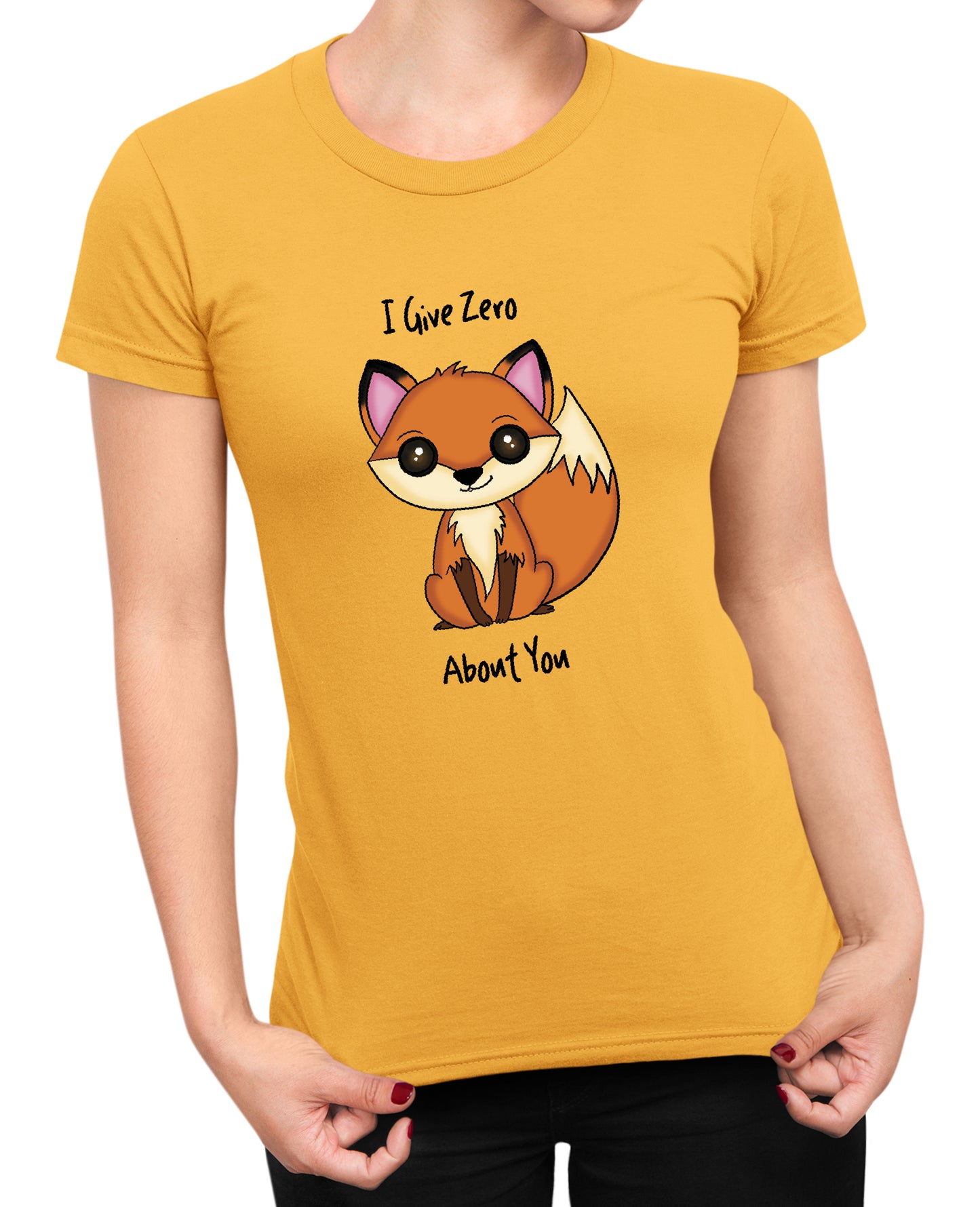 I Give Zero Fox - Women's T-shirt