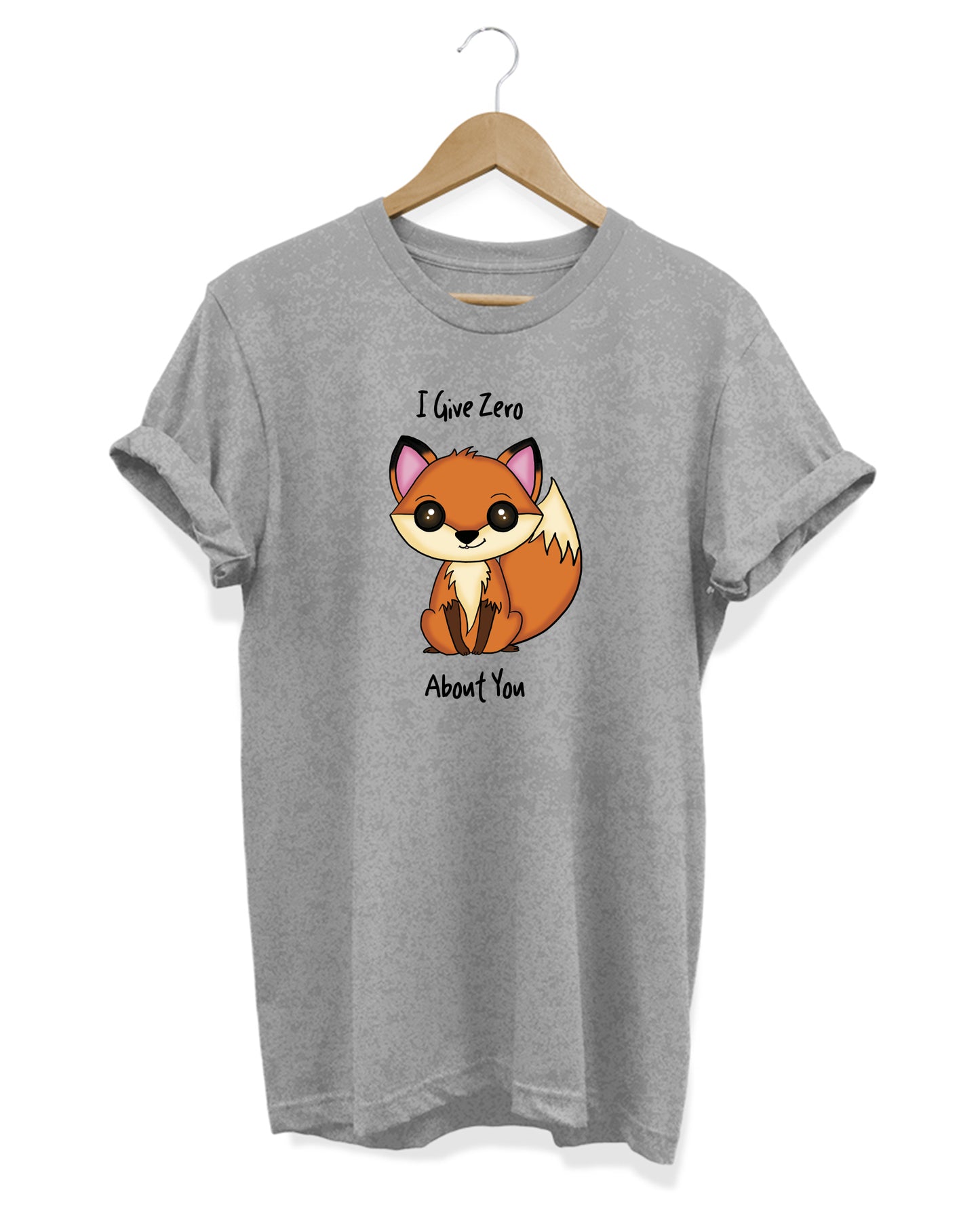 I Give Zero Fox - Women's Baggy T-shirt