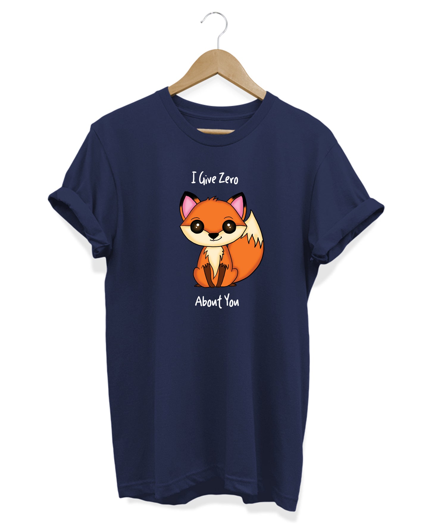 I Give Zero Fox - Women's Baggy T-shirt