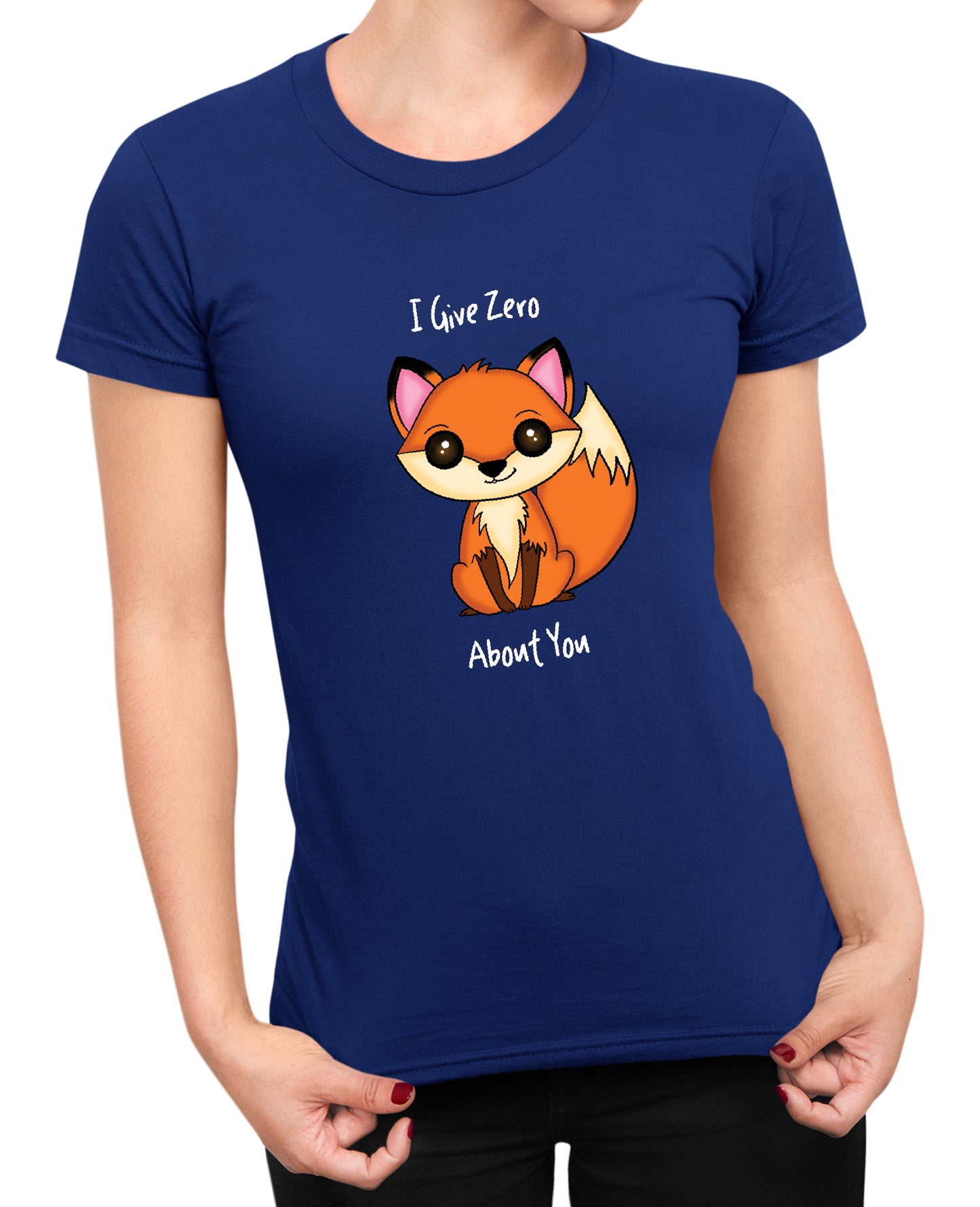 I Give Zero Fox - Women's T-shirt
