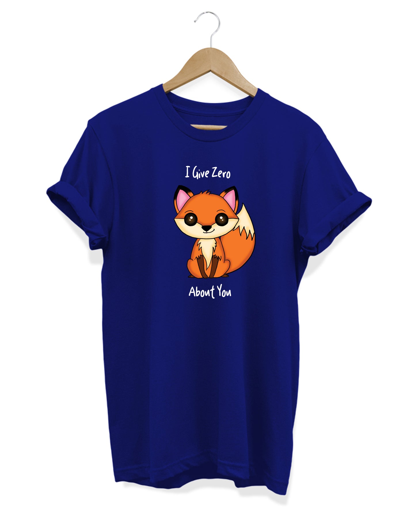 I Give Zero Fox - Women's Baggy T-shirt