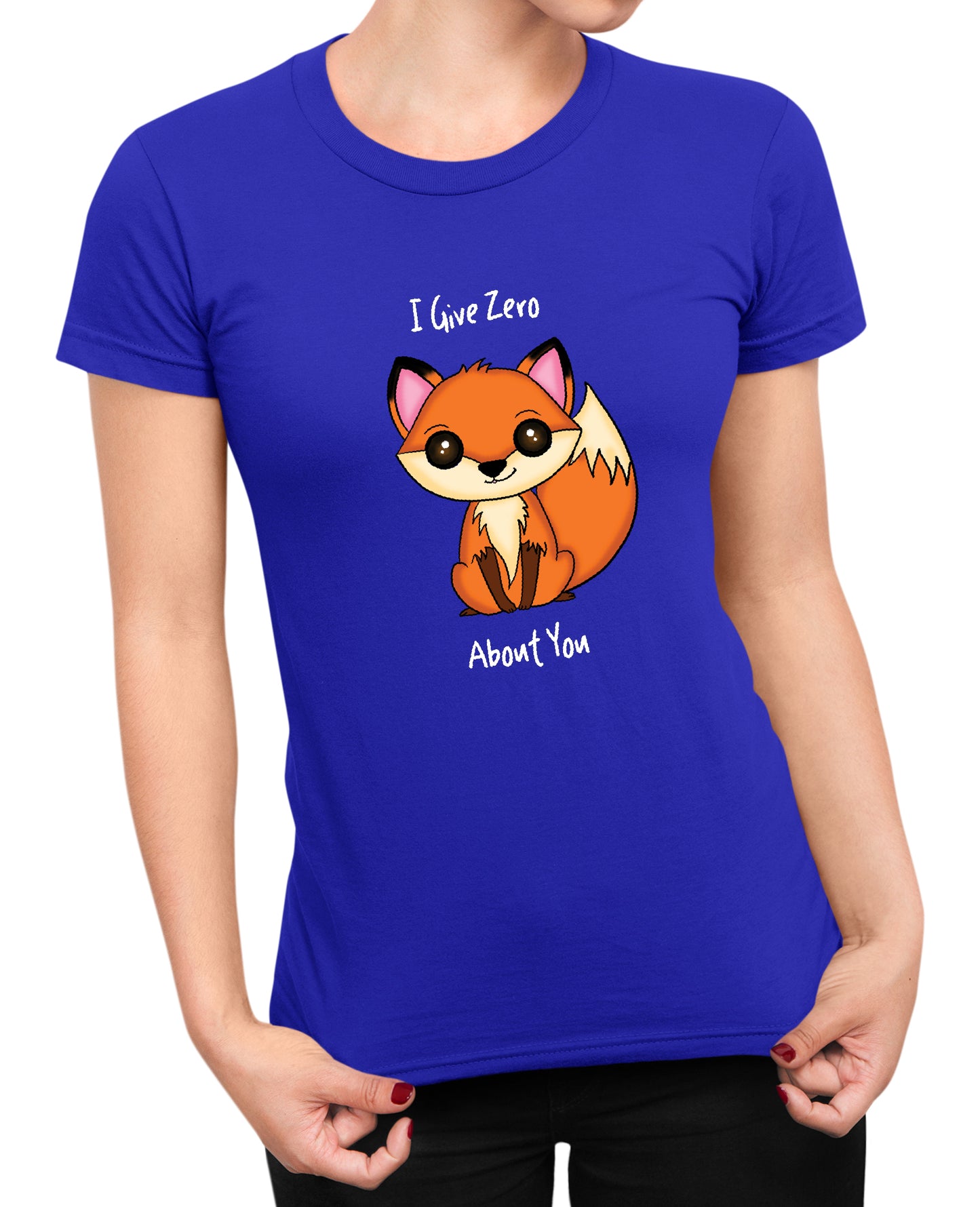 I Give Zero Fox - Women's T-shirt