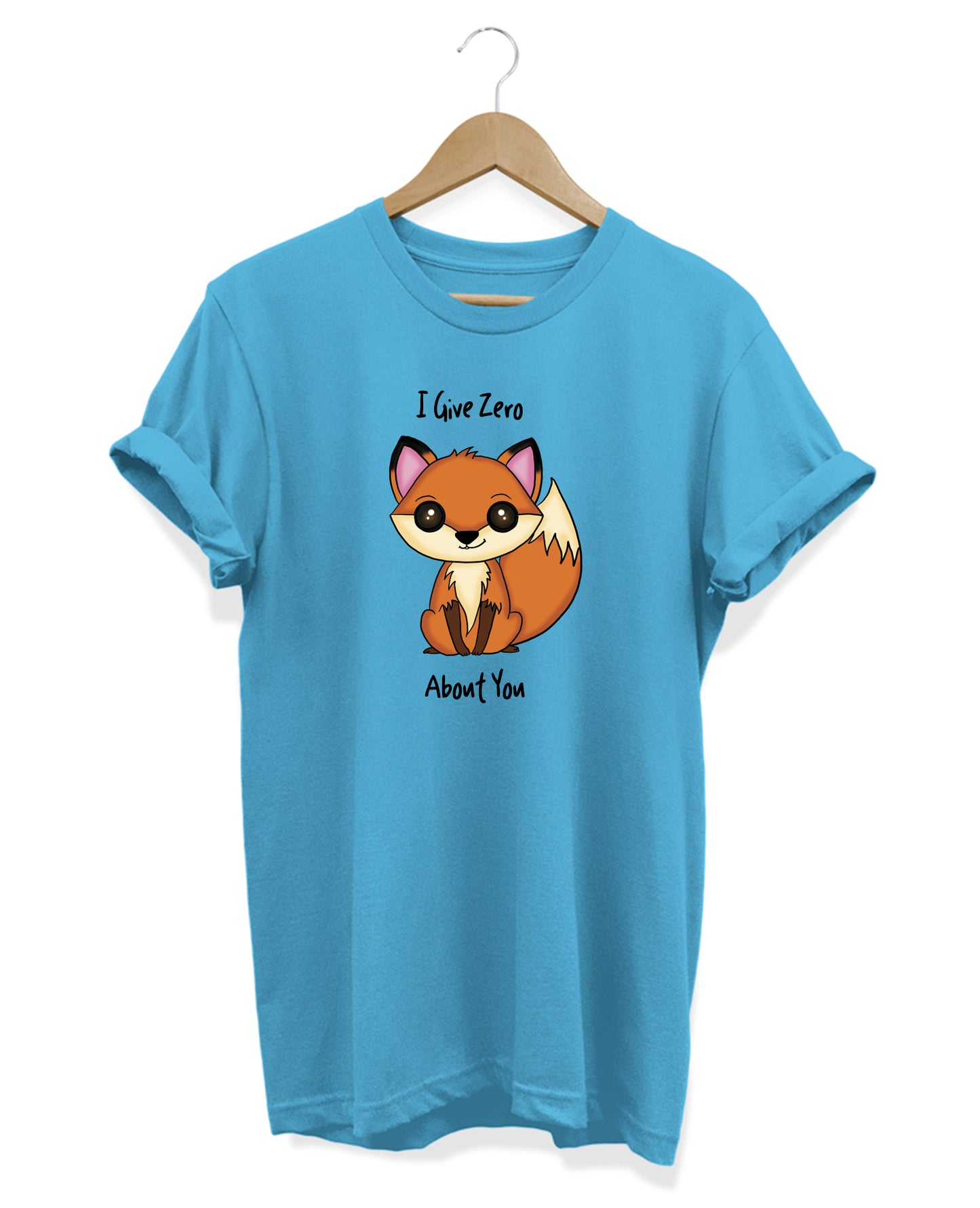 I Give Zero Fox - Women's Baggy T-shirt