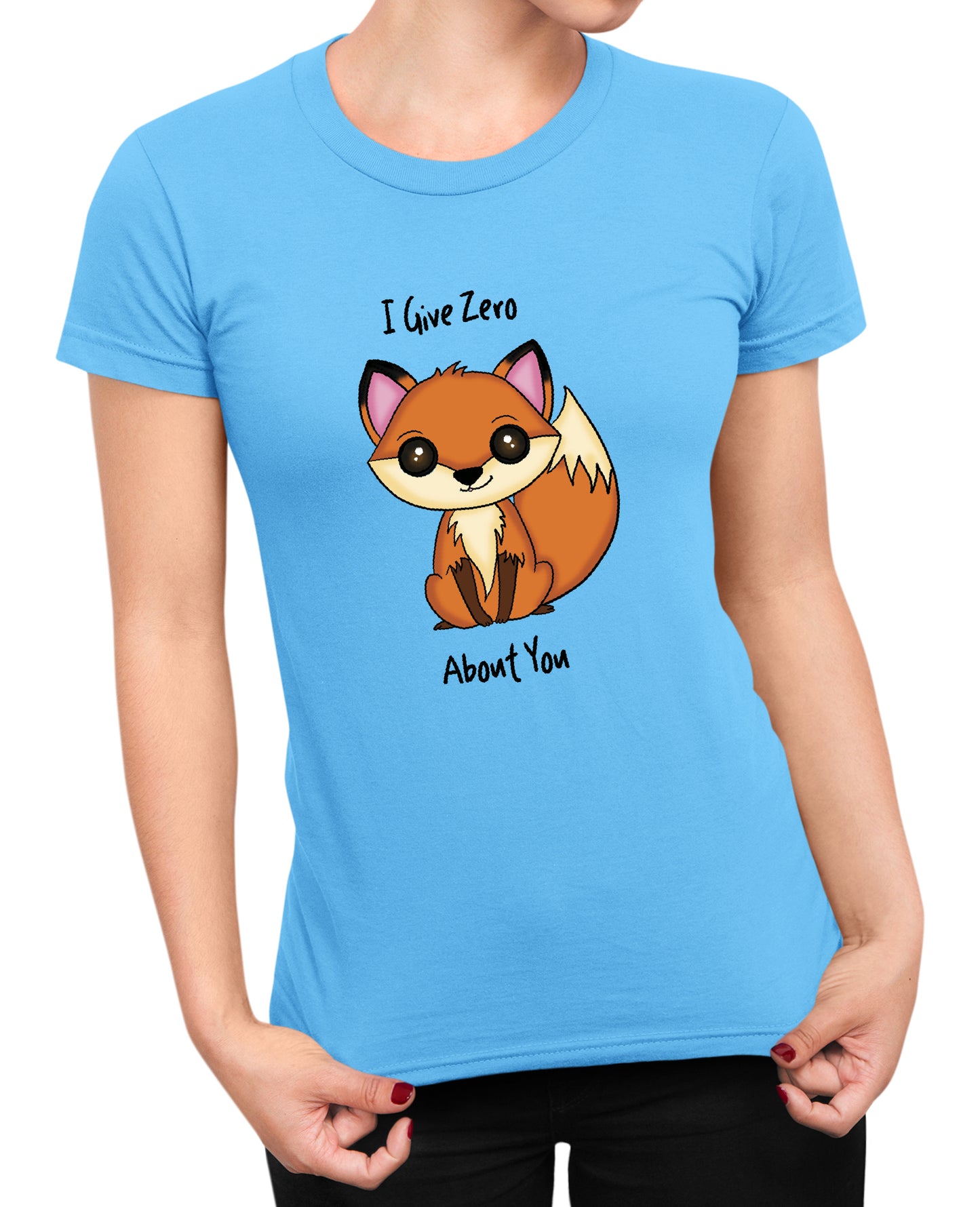 I Give Zero Fox - Women's T-shirt