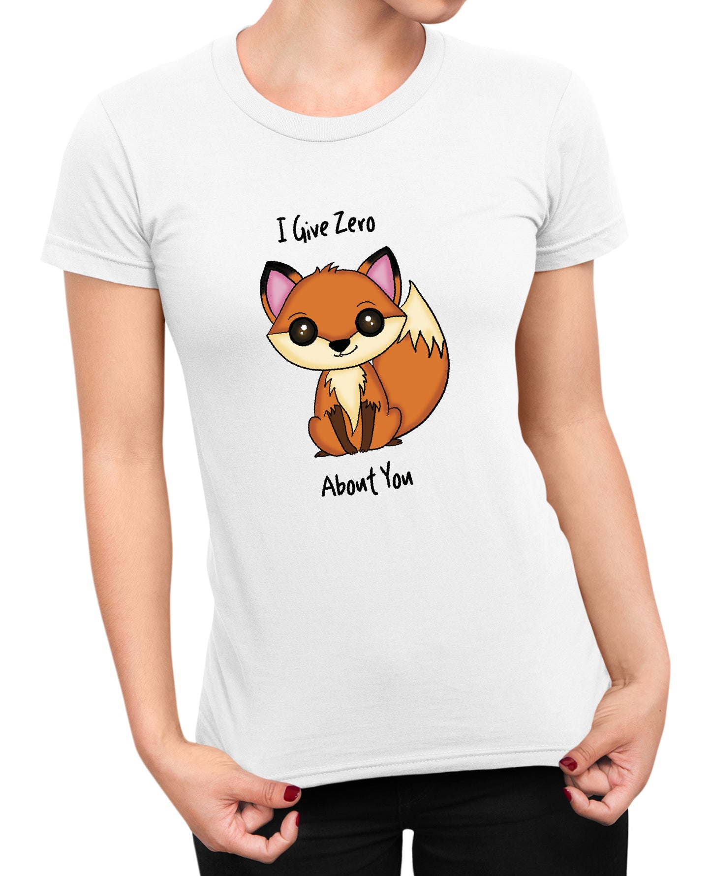 I Give Zero Fox - Women's T-shirt