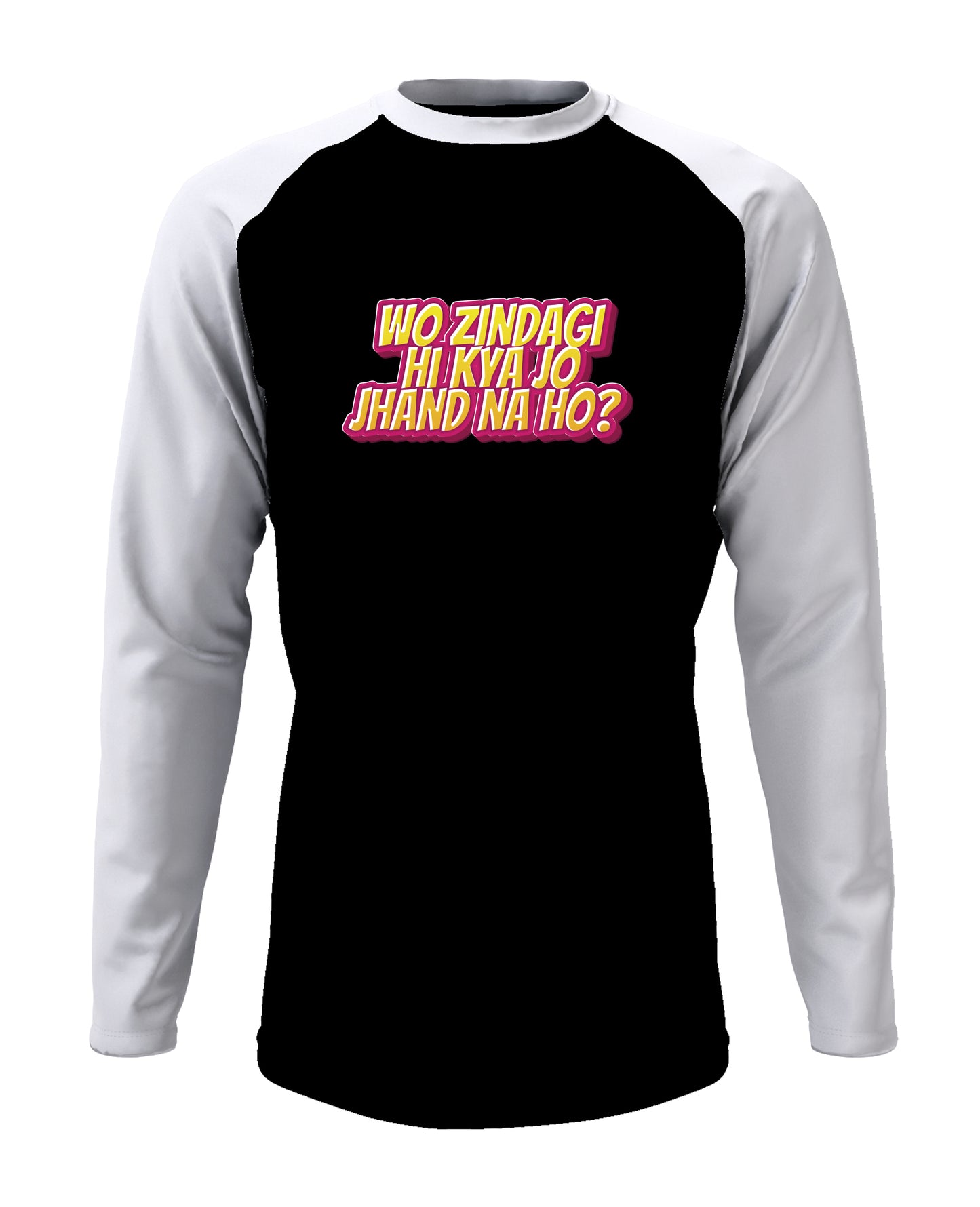 Jhand Zindagi - Men’s Full Sleeve Raglan T-shirt