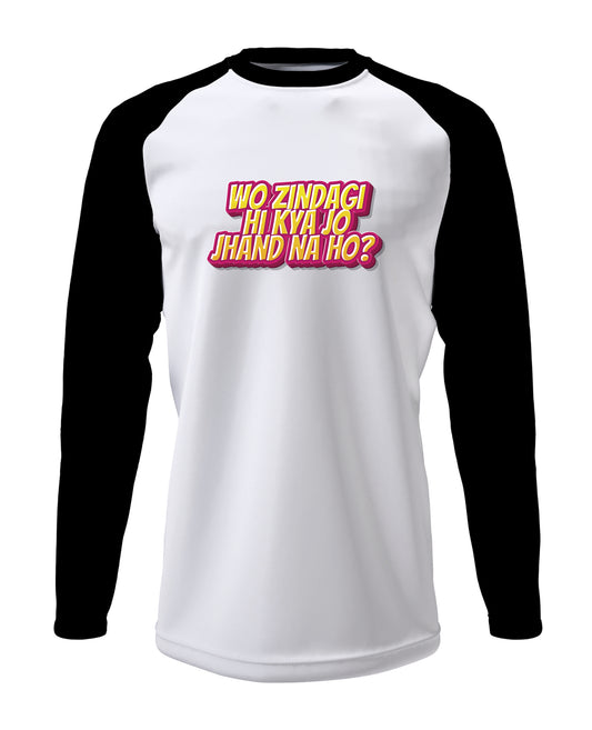 Jhand Zindagi - Men’s Full Sleeve Raglan T-shirt