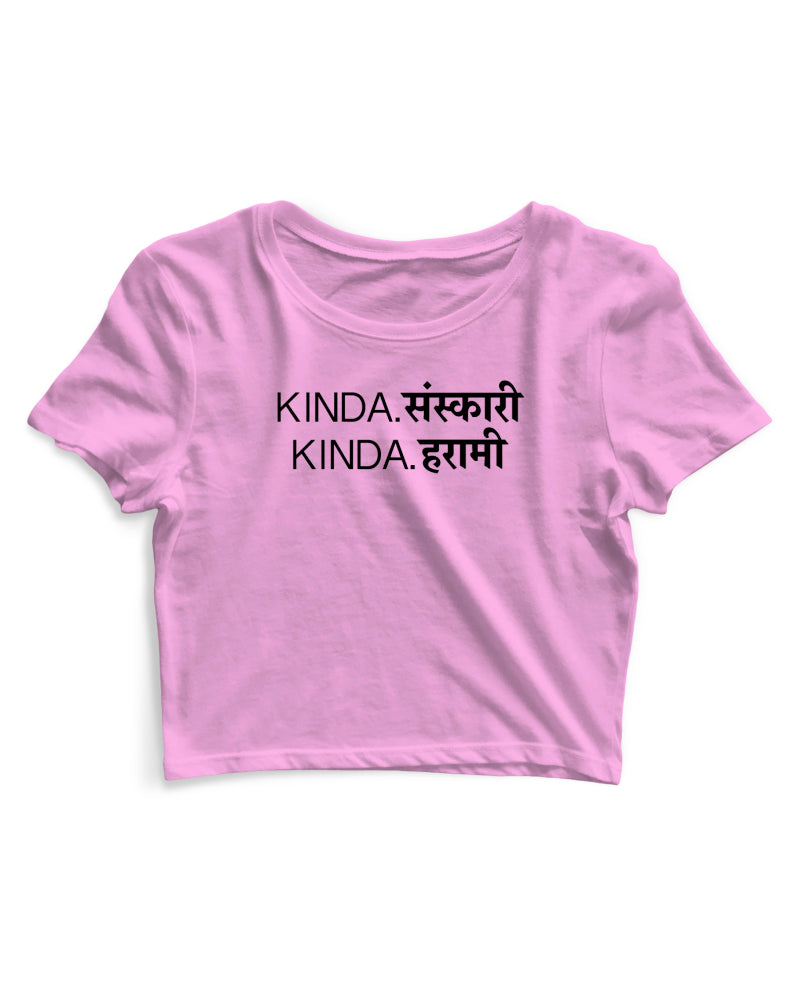 Kinda Harami - Women's Crop Top