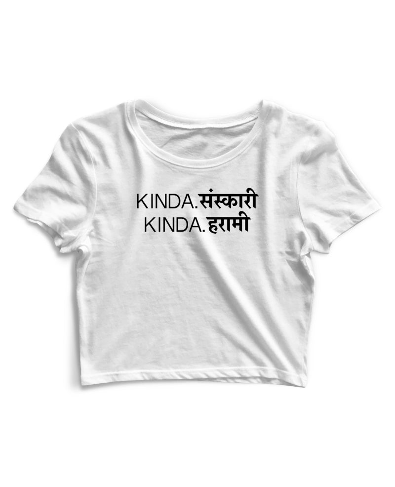Kinda Harami - Women's Crop Top