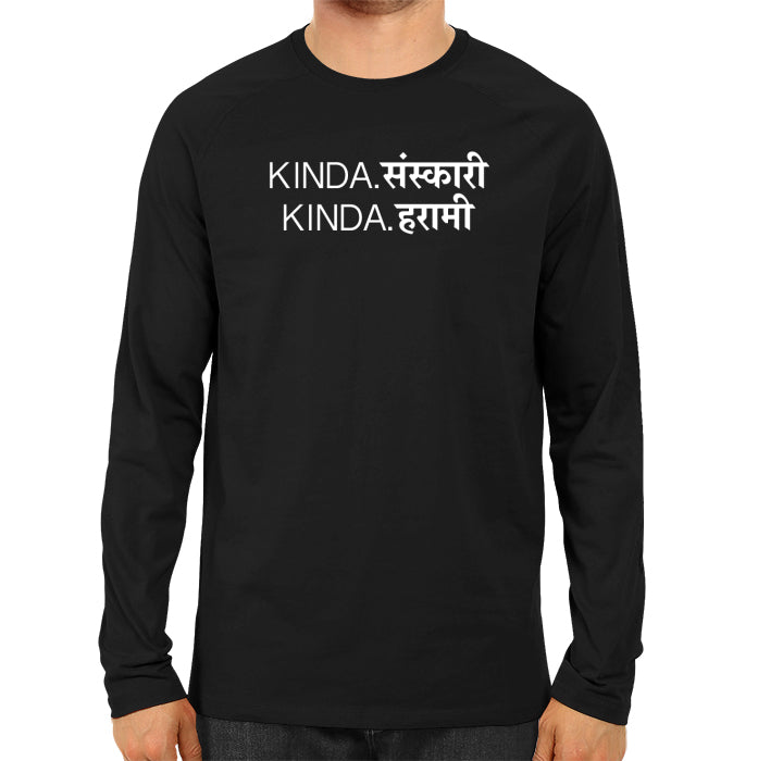 Kinda Harami - Men's Full Sleeve T-shirt