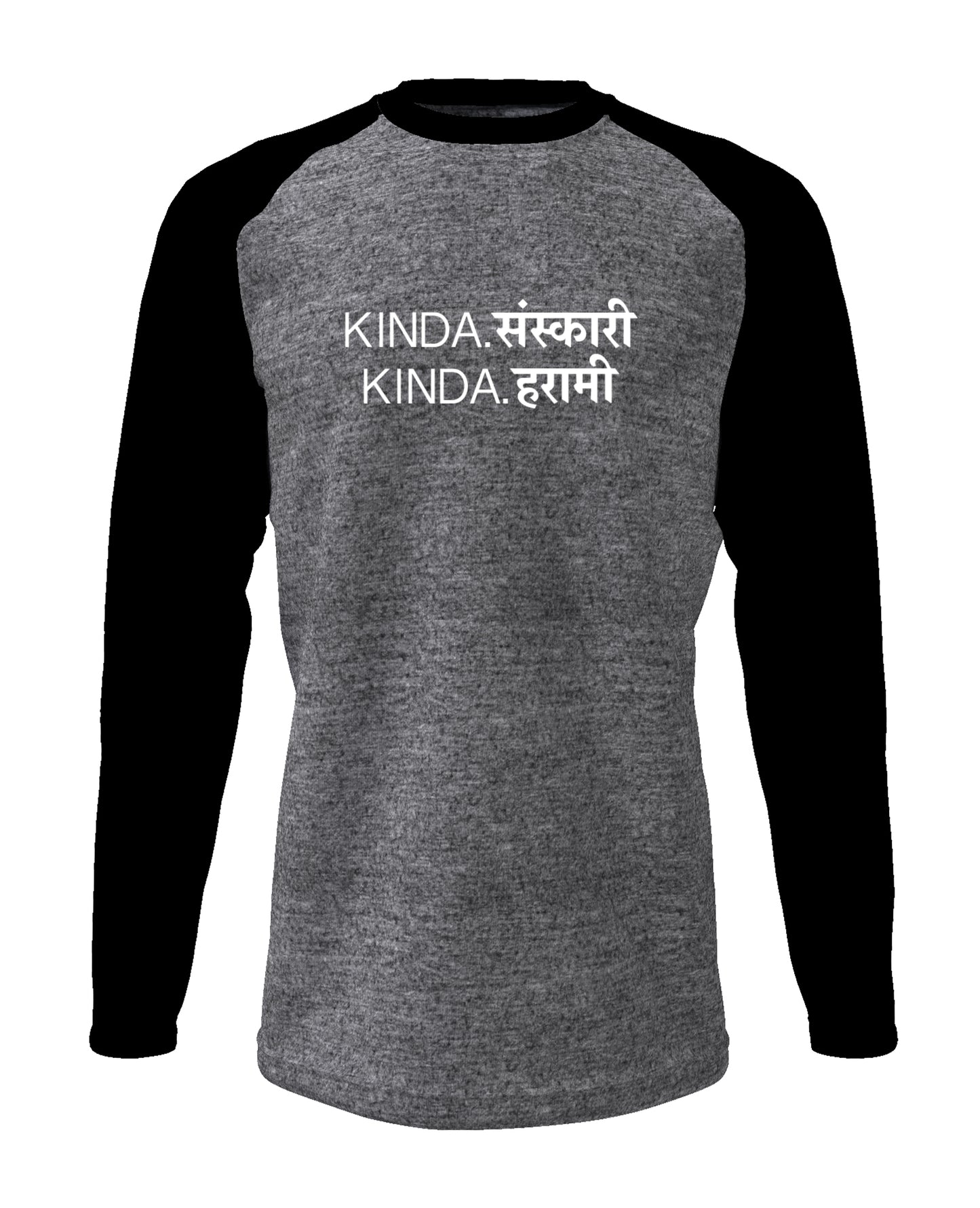 Kinda Harami - Men’s Full Sleeve Raglan T-shirt